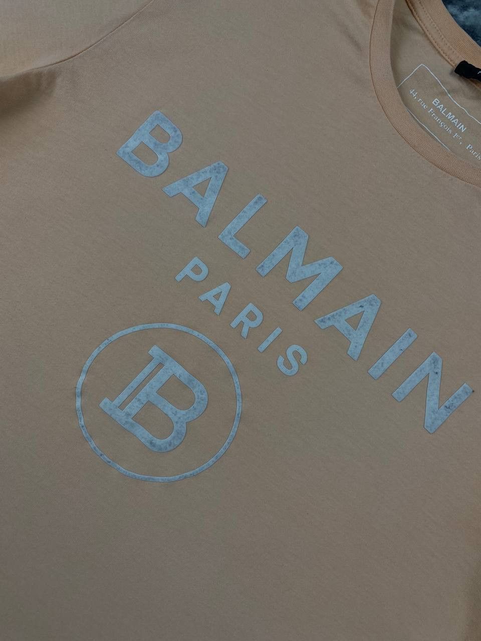 Balmain Balmain T Shirt Big Logo Men Size M Orange Size US M / EU 48-50 / 2 - 3 Thumbnail