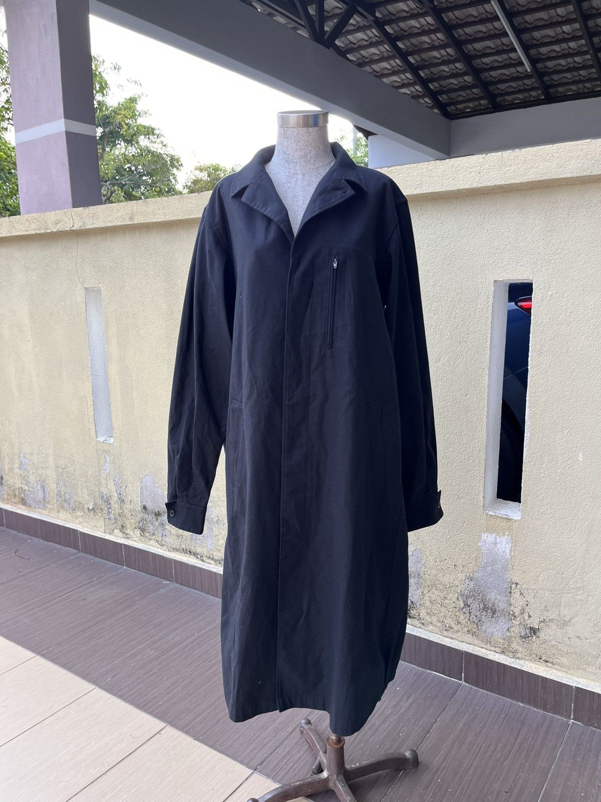 Japanese Brand Carl von linné cotton overcoat Size US L / EU 52-54 / 3 - 6 Thumbnail