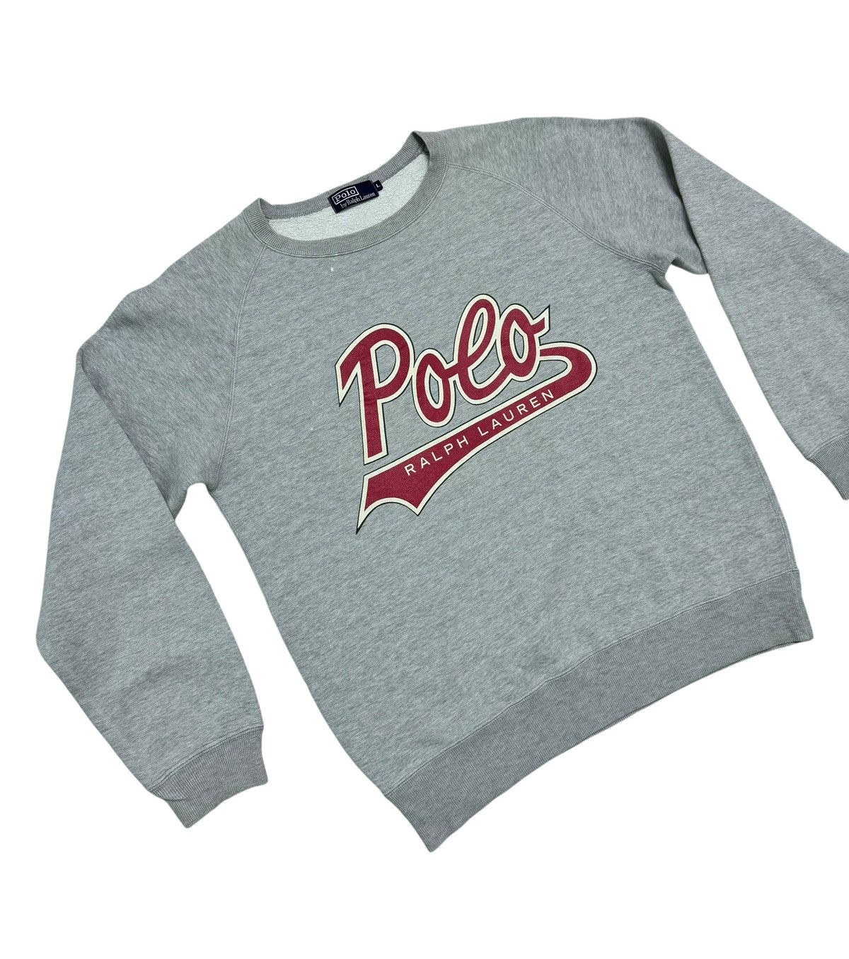 Polo Ralph Lauren × Ralph Lauren × Vintage Vintage Polo Ralph Lauren Spell Out Sweatshirts Size US L / EU 52-54 / 3 - 2 Thumbnail