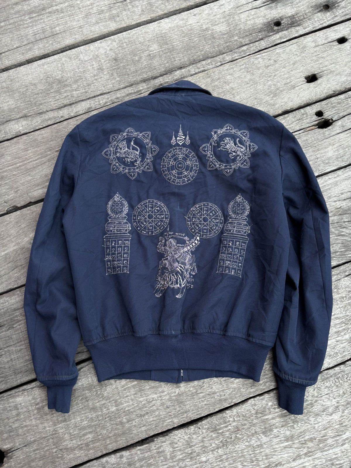 Vintage Thai Sak Yan Tattoo Custom made Jacket Size US M / EU 48-50 / 2 - 2 Thumbnail
