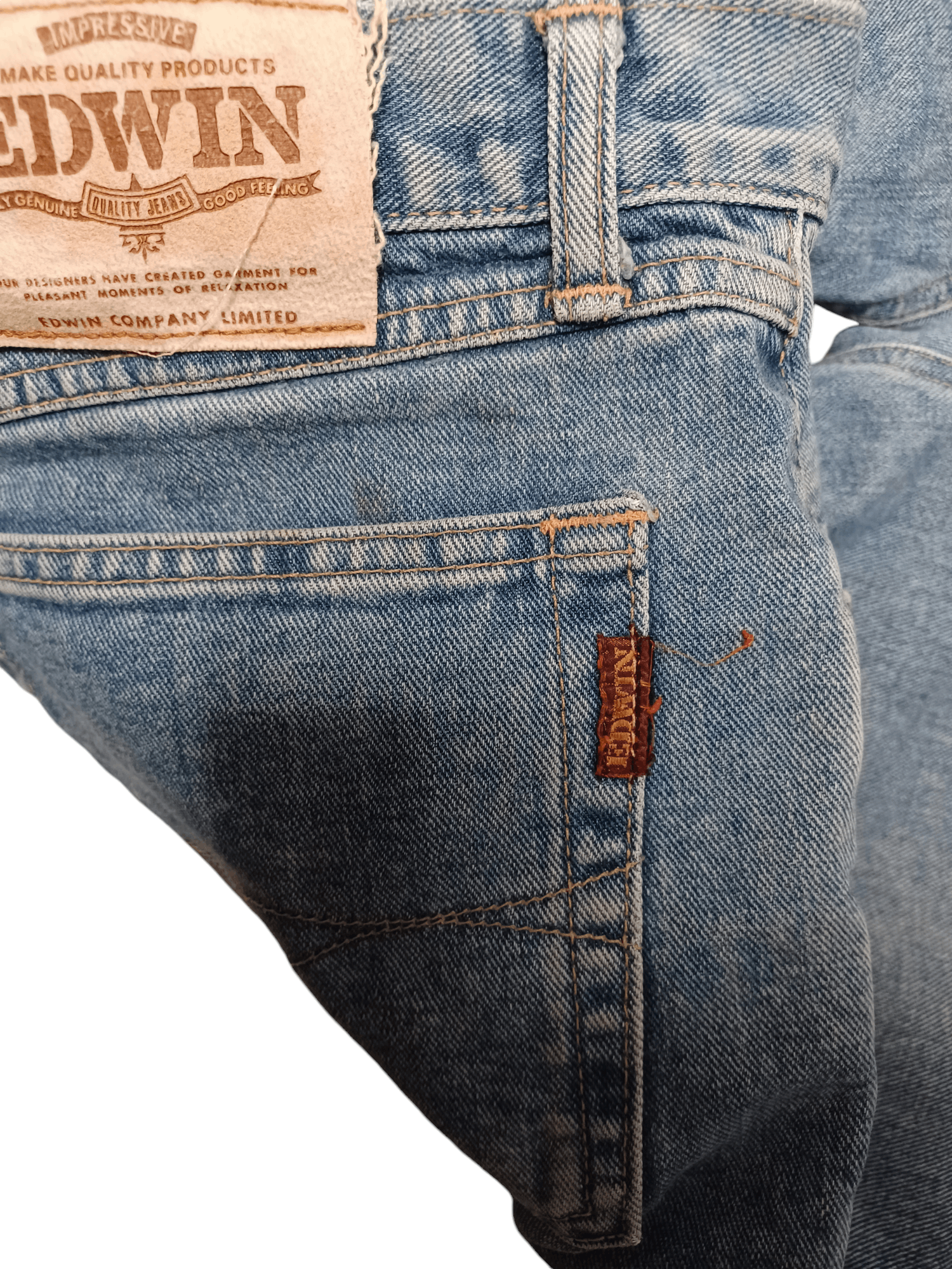 Edwin EDWIN MADE IN JAPAN FIRE BAGGY JEANS JEAN DENIM JAPANESE Size US 36 / EU 52 - 5 Thumbnail