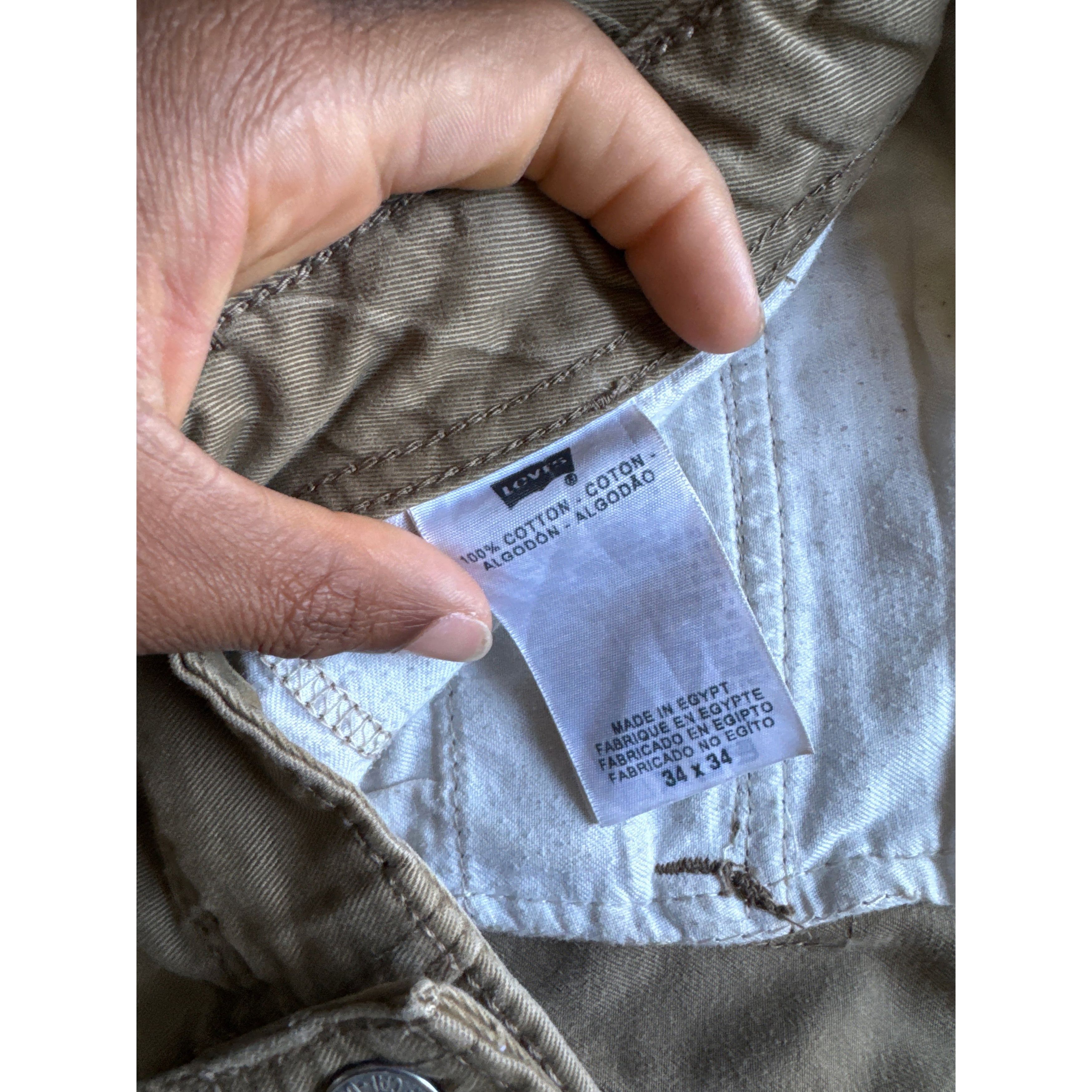 Other Levi’s Relaxed Fit Tan Cargo Pants Size US 34 / EU 50 - 3 Thumbnail