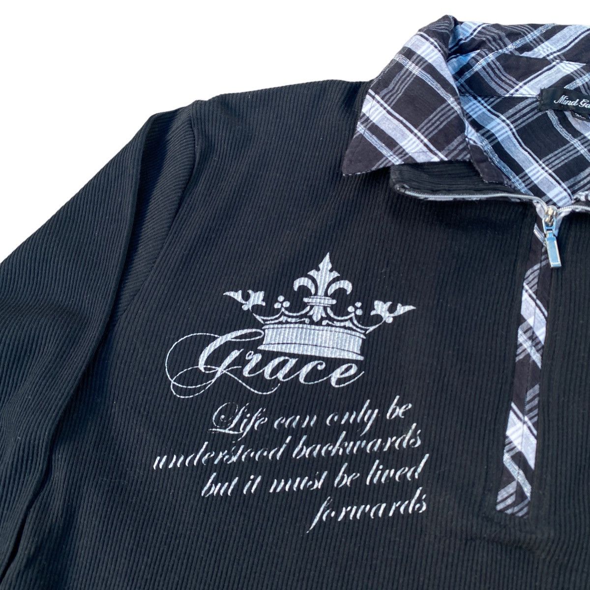 Hysteric Glamour 2000's Mind Games Double Gothic Layer Poem Longsleeve Size US XL / EU 56 / 4 - 4 Thumbnail
