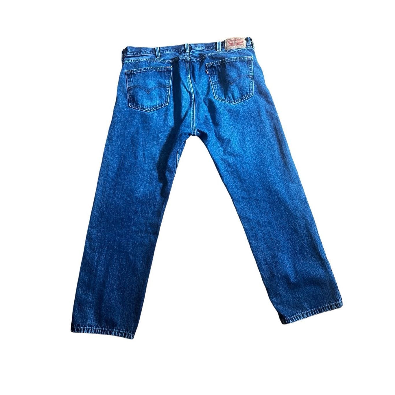 Levi's Levi's 505 Blue Jeans Straight Leg 42x30 Size US 42 / EU 58 - 3 Thumbnail