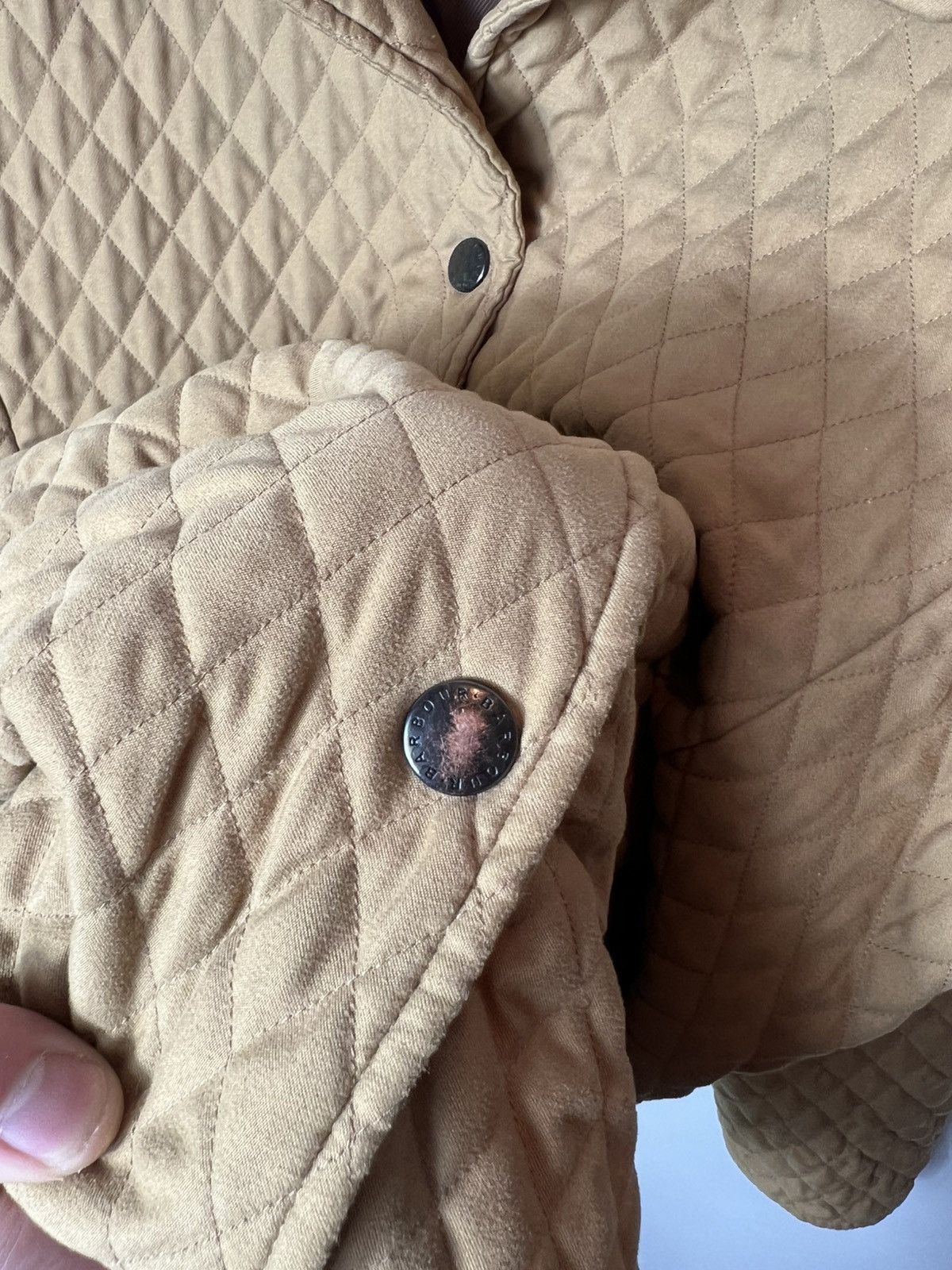 Barbour Vintage streetwear England Designer Barbour Quilted Jacket Size L / US 10 / IT 46 - 6 Thumbnail