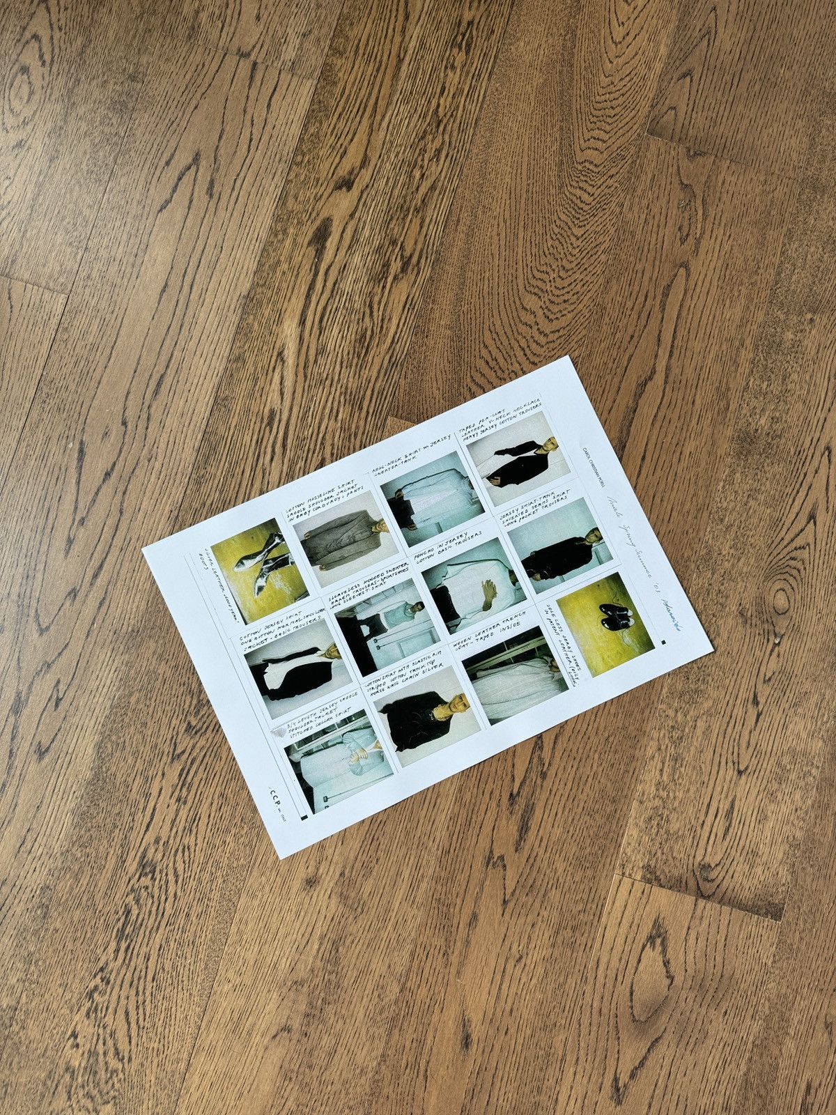 Carol Christian Poell Carol Christian Poell Male SP 2003 Polaroids Catalog Poster Size ONE SIZE - 8 Thumbnail