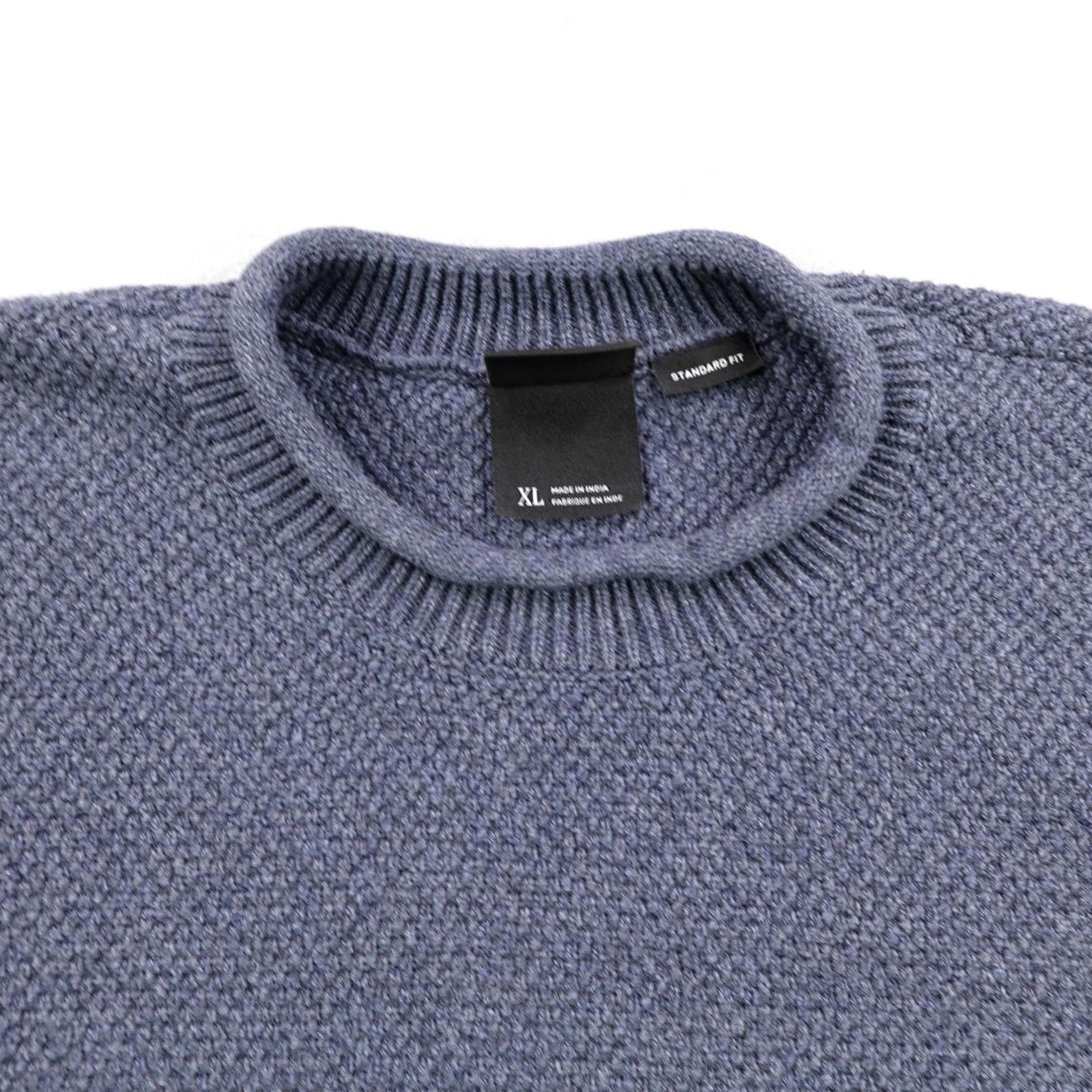 Prana VINTAGE? No. PrAna Sweater Mens XL Blue Forest Hill Roll Neck Pullover Organic Cotton Thermal Size US XL / EU 56 / 4 - 2 Thumbnail