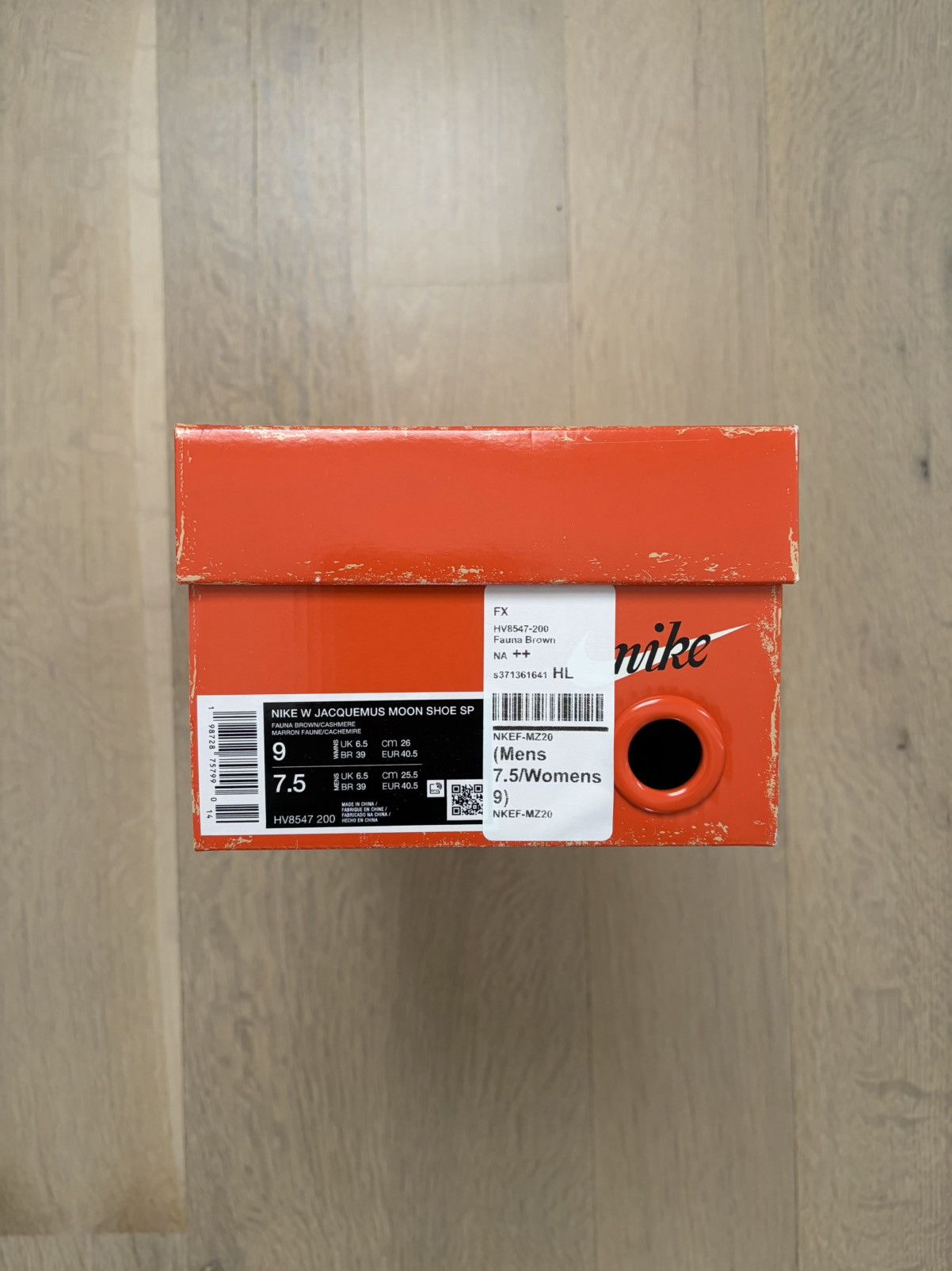 Nike Nike x Jacquemus Moon Shoe SP Fauna Brown HV8547-200 Size US 9 / IT 39 - 9 Thumbnail