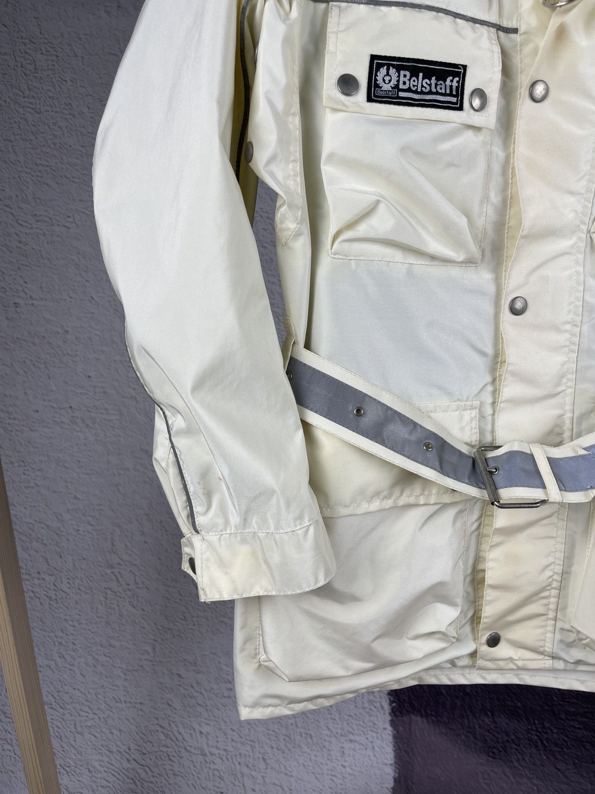 Belstaff Belstaff Tourmaster 500 Rider Belted Motorcycle Light Jacket Size US XS / EU 42 / 0 - 2 Thumbnail