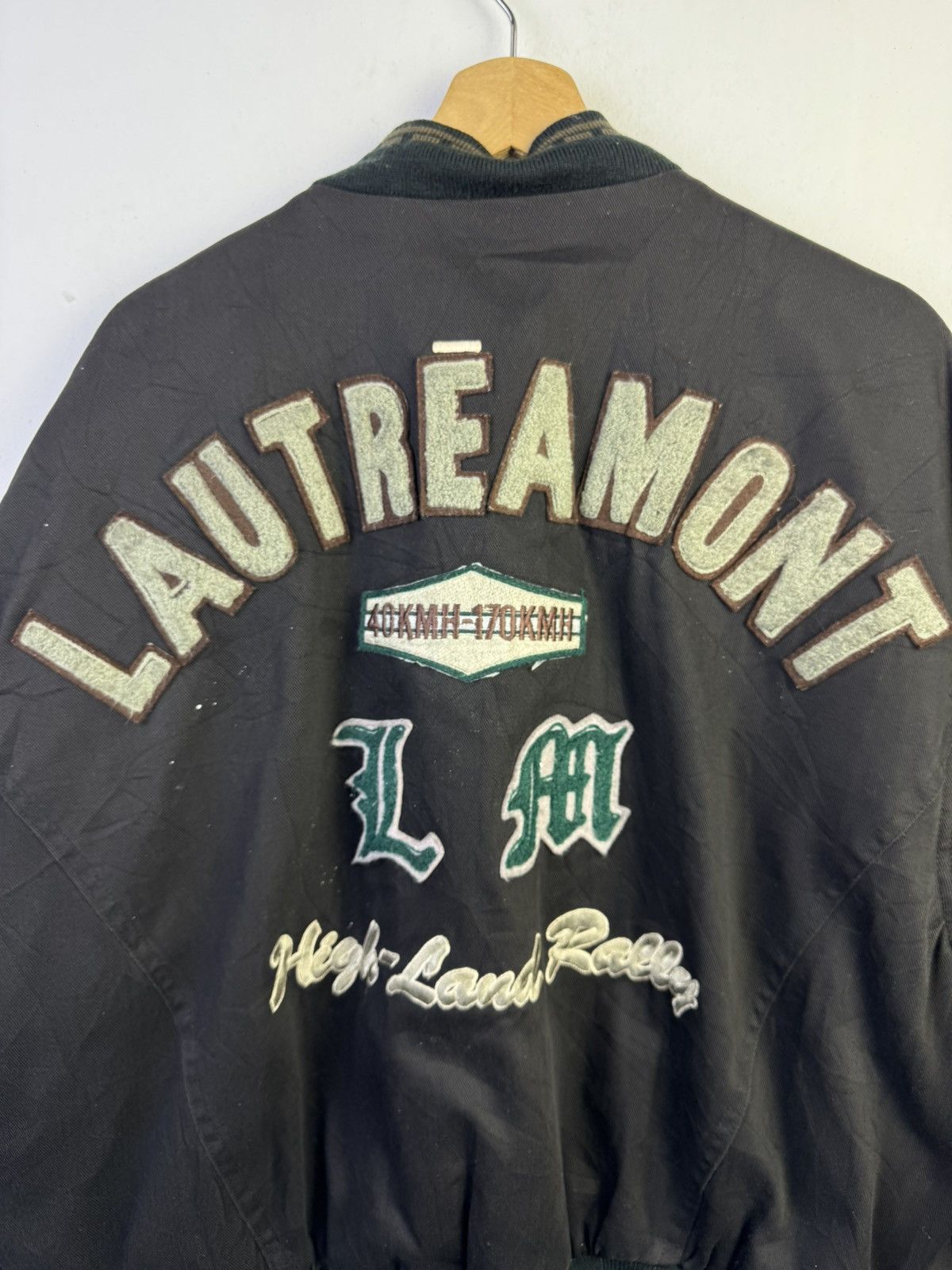 Vintage Lautreamont Bomber Jacket reversable Jacket Size US L / EU 52-54 / 3 - 5 Thumbnail