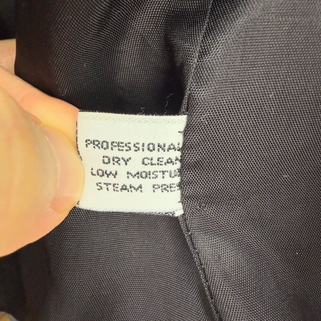 Vintage VINTAGE Pavillon Gray Power Shoulders Tailored Jacket Size S Size XS / US 0-2 / IT 36-38 - 8 Thumbnail