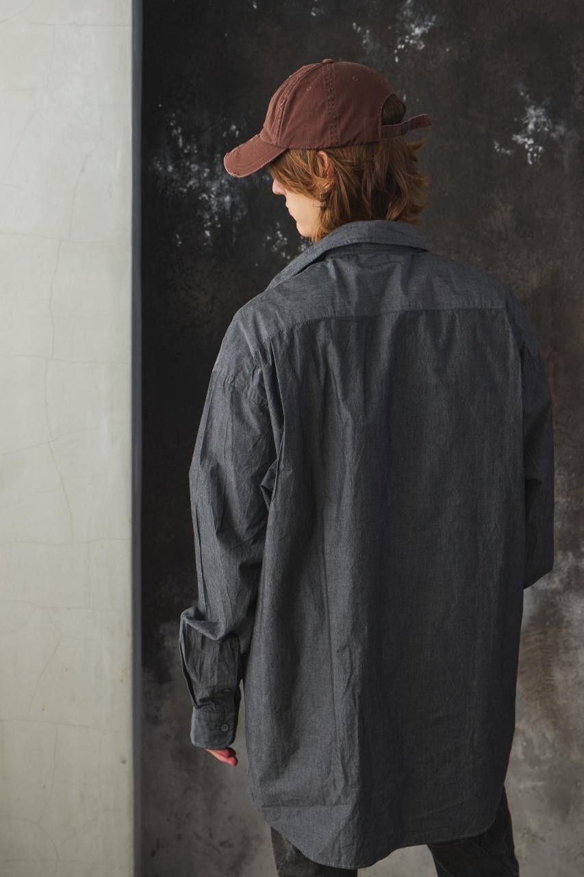 Porter Classic Porter Classic - CLASSIC SHIRT (Gray) Size US L / EU 52-54 / 3 - 5 Thumbnail