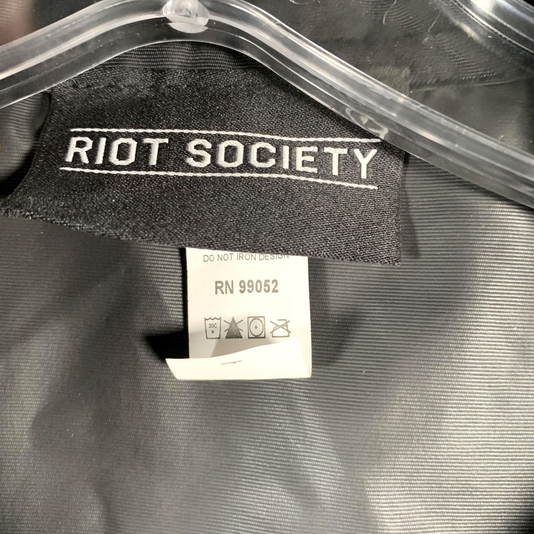 Coach Riot Society Jacket Mens XL Black Coach Snap Front Embroidered Heart Size US XL / EU 56 / 4 - 7 Thumbnail