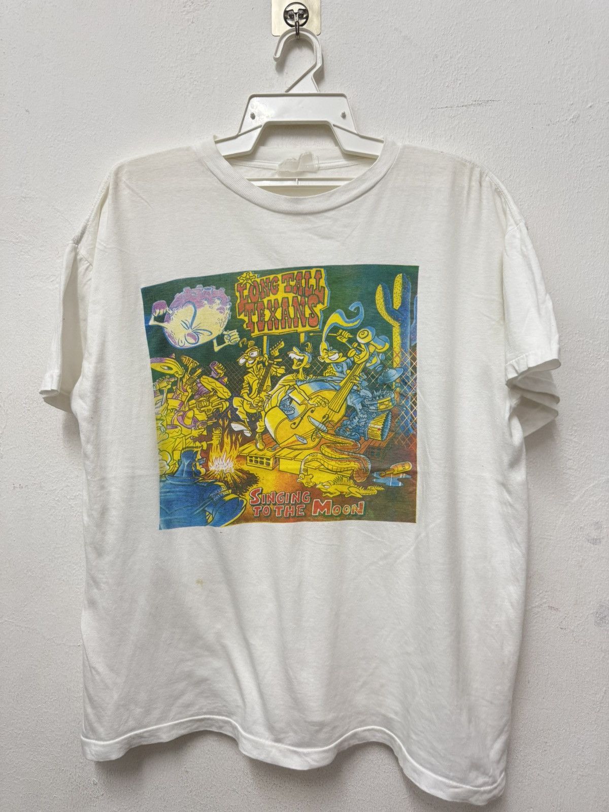 Band Tees Vintage 80’s Long Tall Texans Psyhobilly England T shirt Size US L / EU 52-54 / 3 - 1 Thumbnail