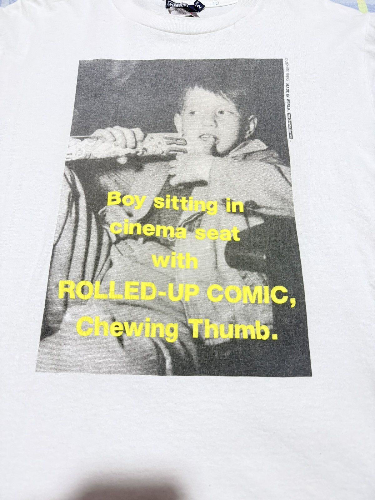 Vintage Vintage photo tee umphoto press boy Size US M / EU 48-50 / 2 - 5 Thumbnail