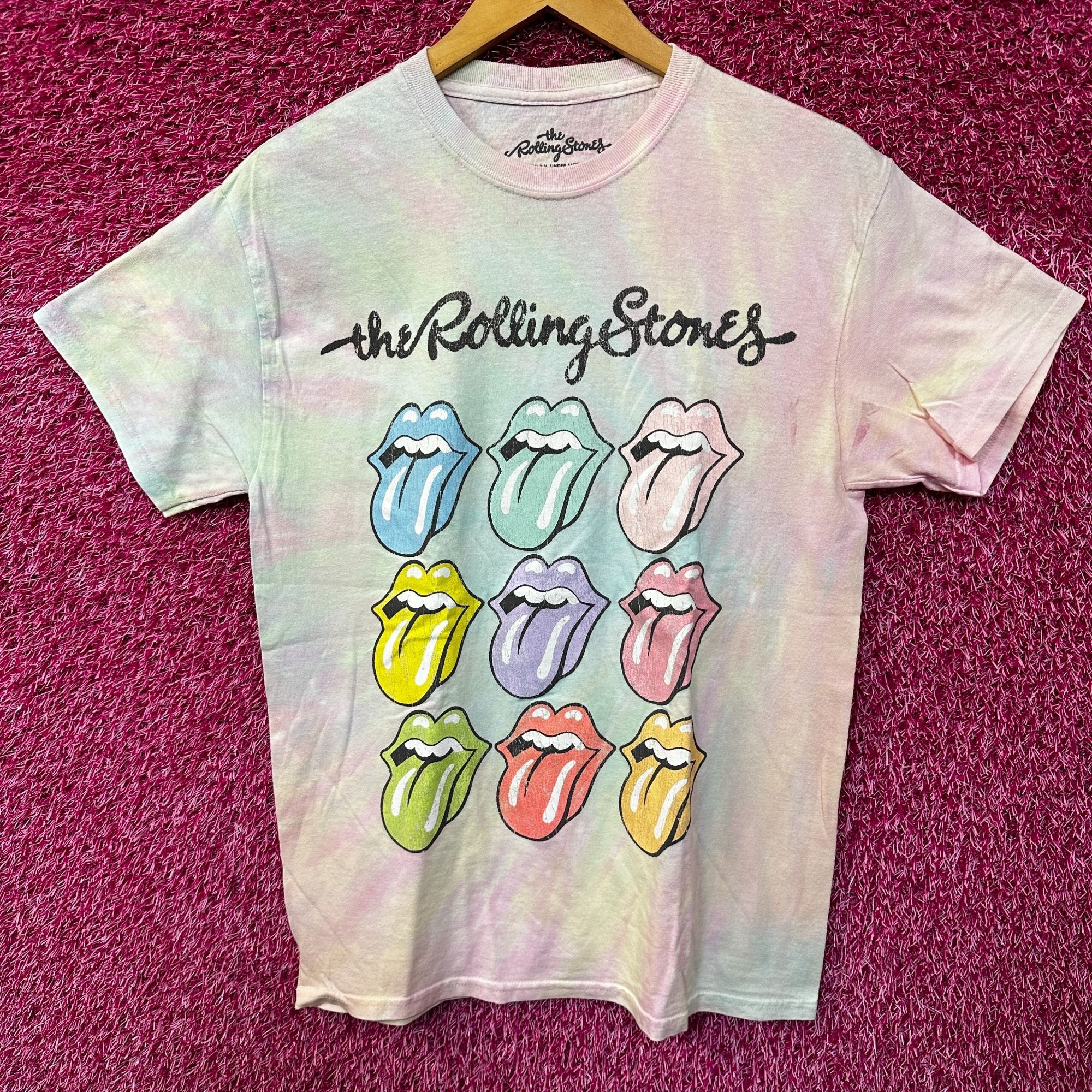 The Rolling Stones The Rolling Stones pastel tie dye Rock Tshirt size medium Size US M / EU 48-50 / 2 - 1 Thumbnail