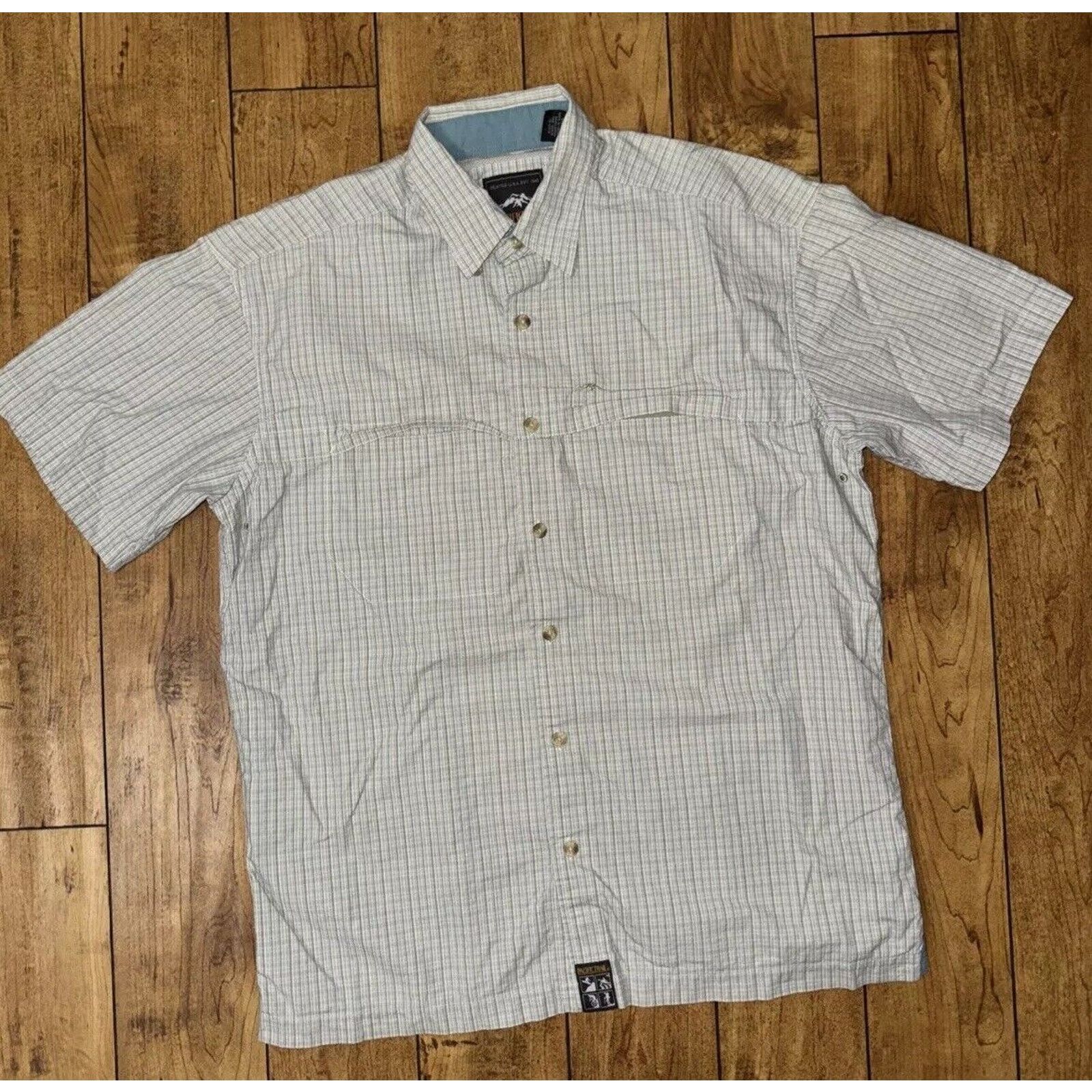 Pacific Trail × Vintage Pacific Trail Outdoor Short Sleeve Fly Fishing Button Up Size US M / EU 48-50 / 2 - 1 Thumbnail