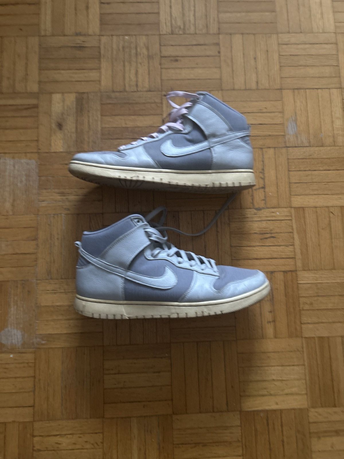 Nike Grey nike dunk highs Size US 14 / EU 47 - 1 Thumbnail