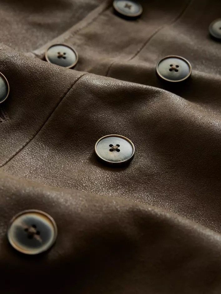 John Varvatos Cut-Away Double Breasted Coat. Size EU 46 USA 36. Size US S / EU 44-46 / 1 - 17 Thumbnail