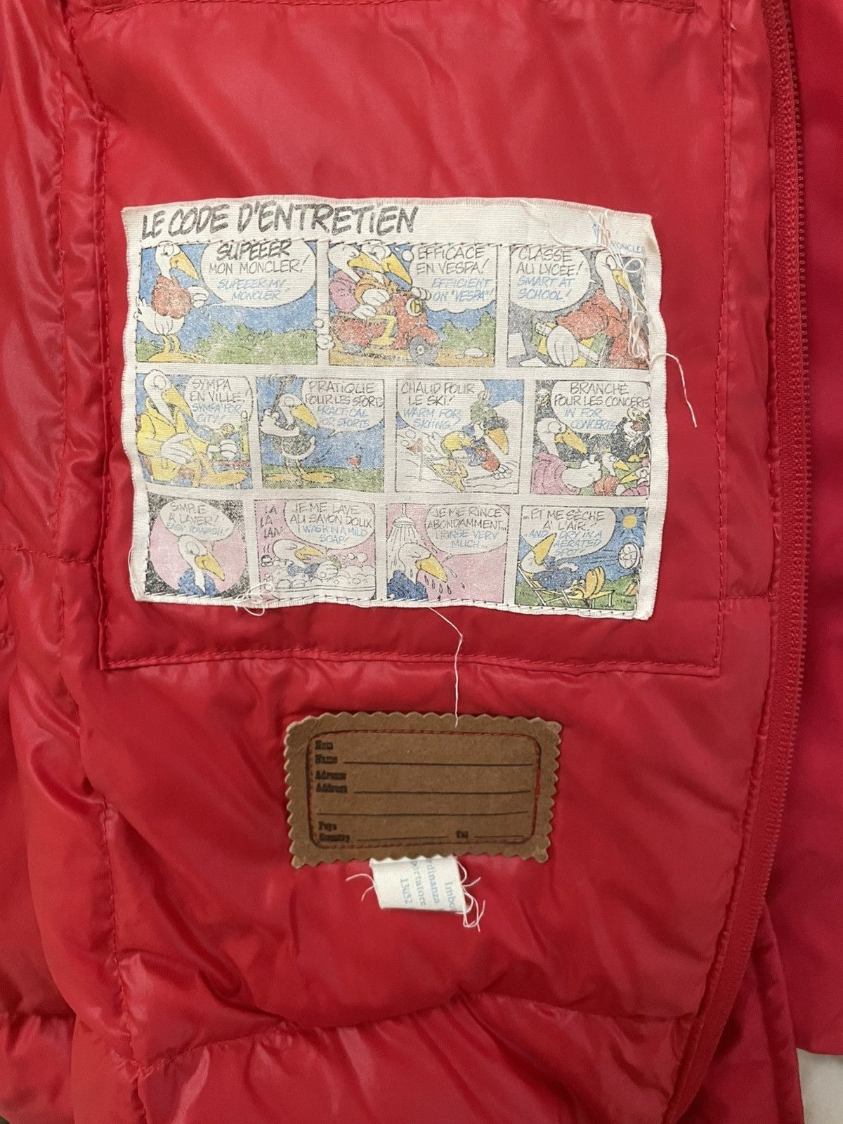 Moncler Vintage 1970s Moncler Grenoble Down Jacket - Made in France Size US L / EU 52-54 / 3 - 5 Thumbnail