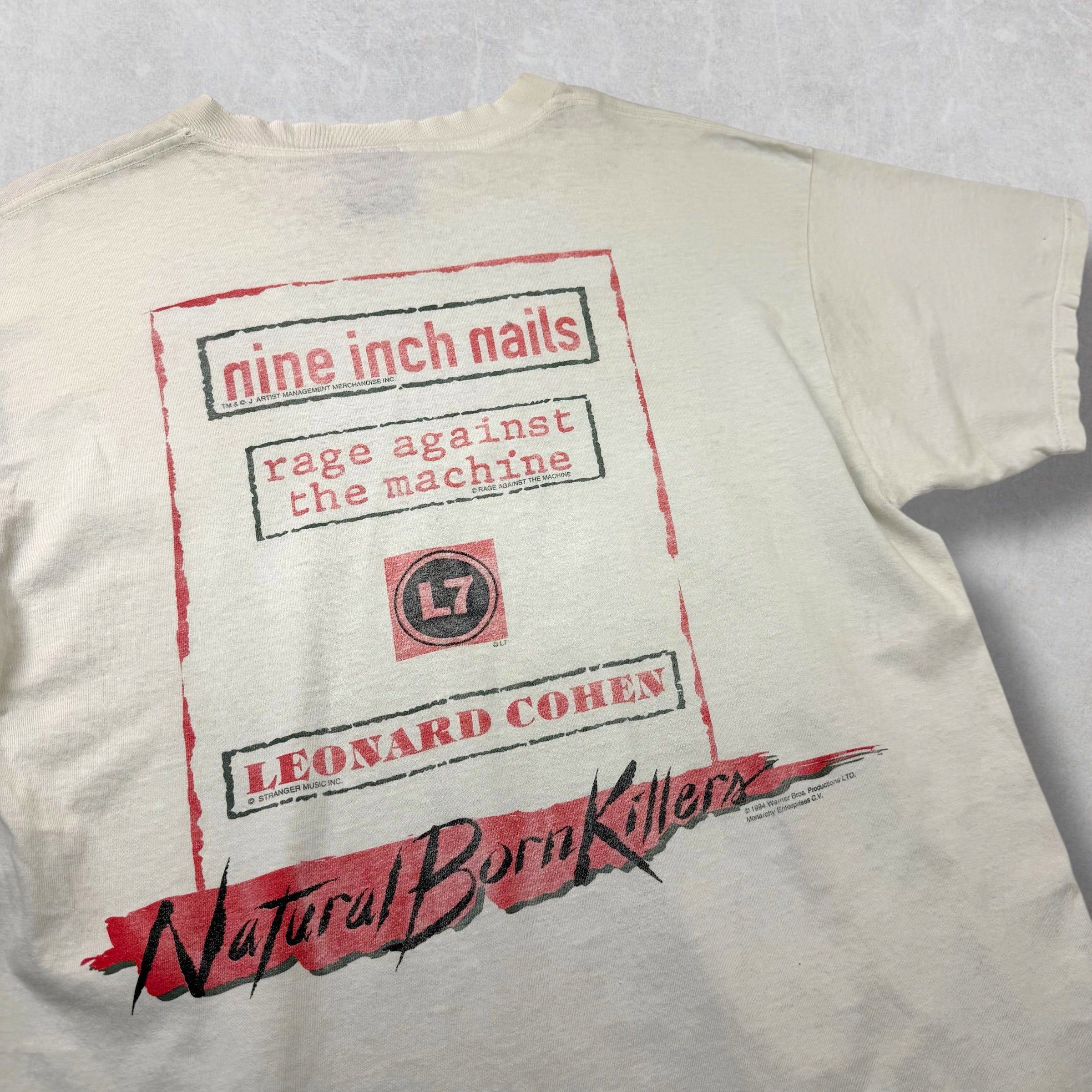 Vintage Vintage 1994 Natural Born Killers Blood Lust Tee XL Size US XL / EU 56 / 4 - 4 Thumbnail