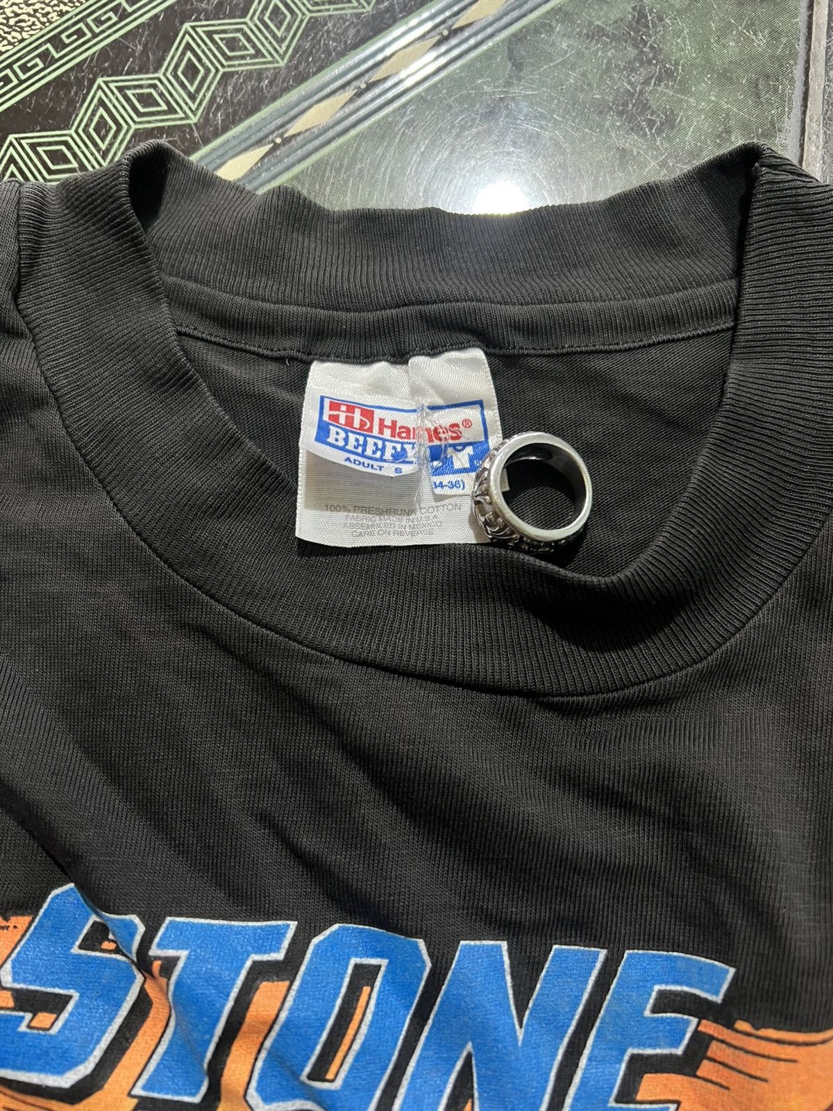 Vintage Vintage Stone Cold Steve Autin Shirt Black Size US S / EU 44-46 / 1 - 5 Thumbnail