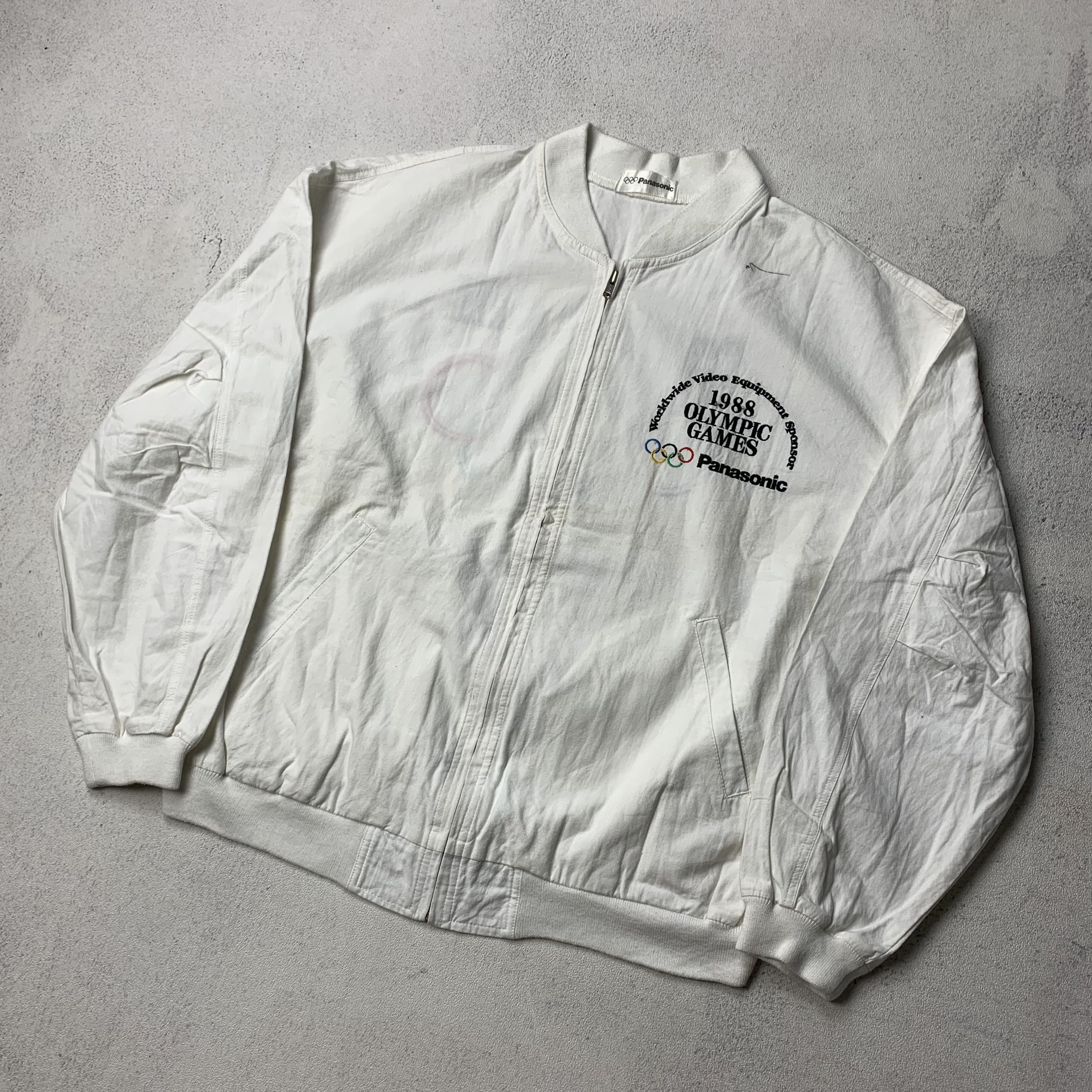 Vintage Vintage 1988 Olympic Games Panasonic Jacket Size US M / EU 48-50 / 2 - 4 Thumbnail