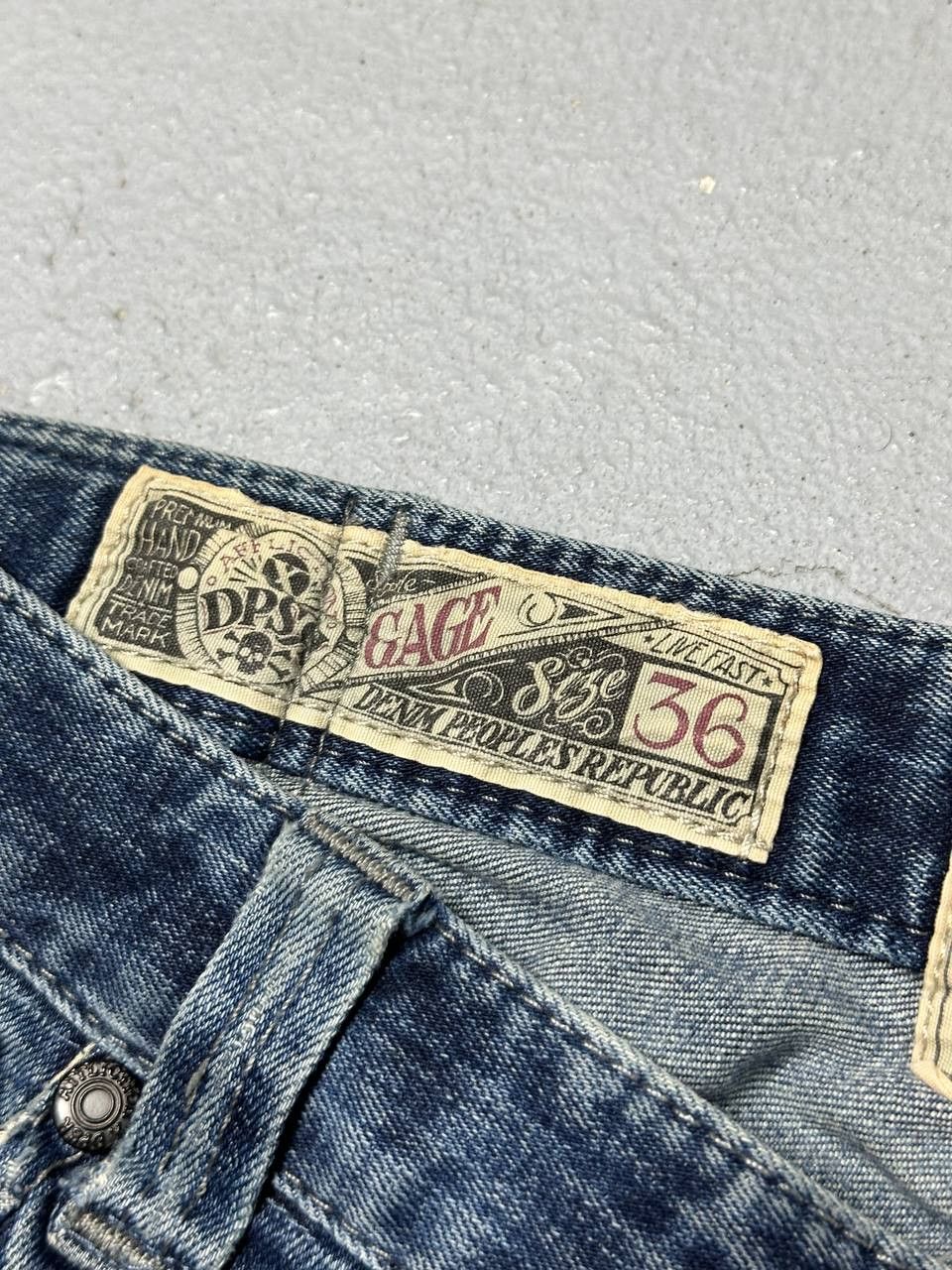 Affliction Crazy vintage y2k cyber grunge skater baggy faded archive Size US 38 / EU 54 - 8 Thumbnail