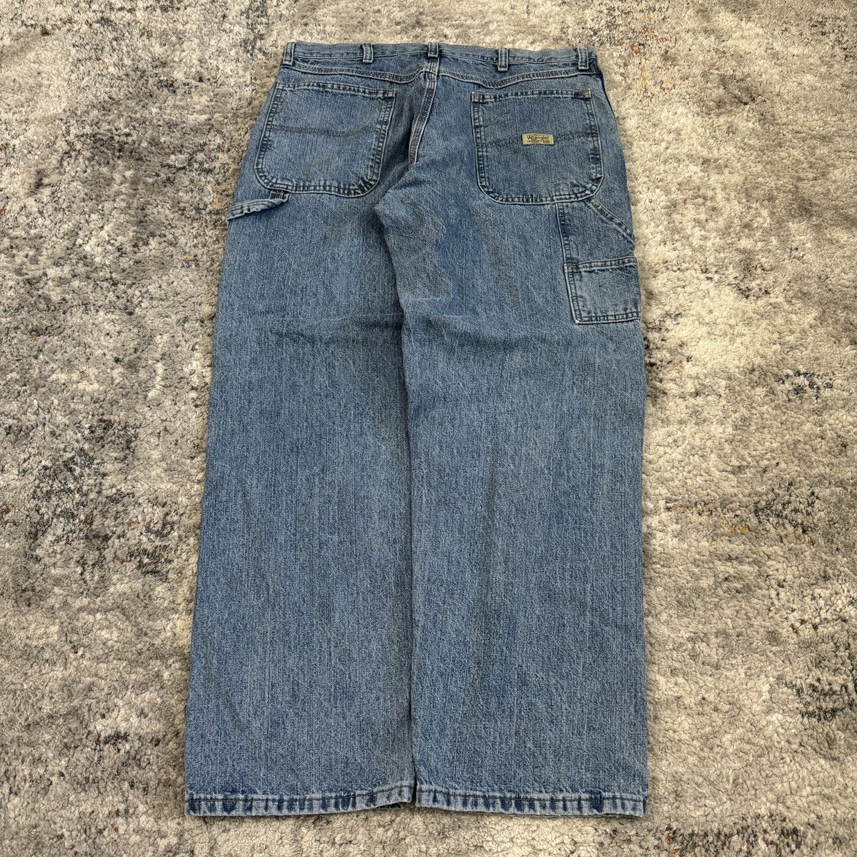 Vintage × Wrangler Essential Vintage y2k Wrangler wide leg baggy carpenter jean Size US 34 / EU 50 - 1 Thumbnail
