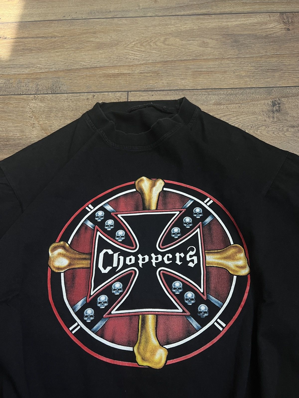 Vintage Vintage West Coast Choppers Life Death Love Bikes Black Size US L / EU 52-54 / 3 - 3 Thumbnail