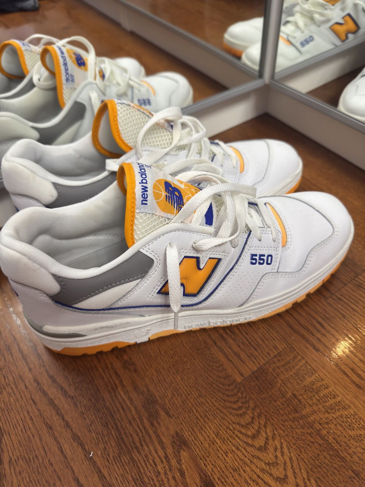 New Balance New Balance 550 Laker Pack Size US 11.5 / EU 44-45 - 1 Thumbnail