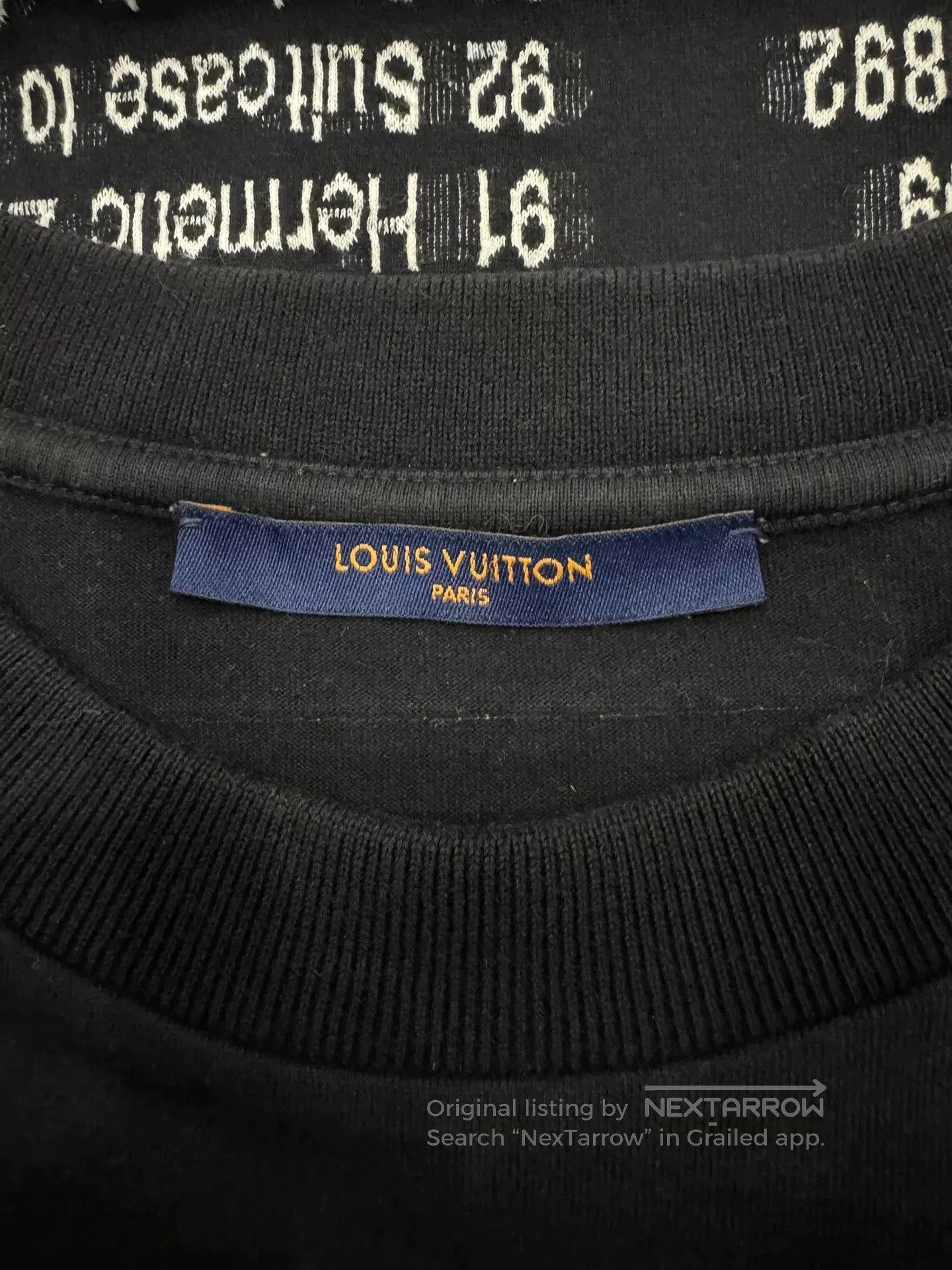 Louis Vuitton louis vuitton black graphic short sleeve tee. Size US M / EU 48-50 / 2 - 7 Thumbnail