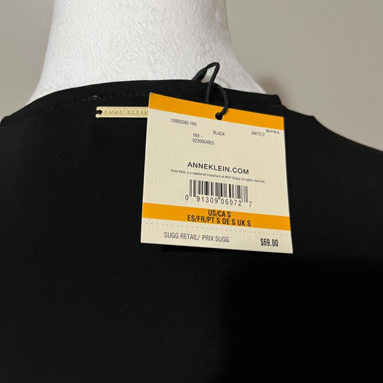 Anne Klein Anne Klein Elegant Wrap Blouse Size S / US 4 / IT 40 - 6 Thumbnail