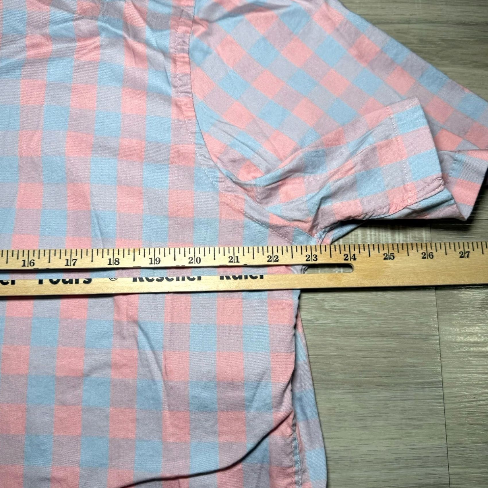 Faherty Faherty Button Down Shirt Men XL M Gingham Check Plaid Button Up Size US XL / EU 56 / 4 - 6 Thumbnail