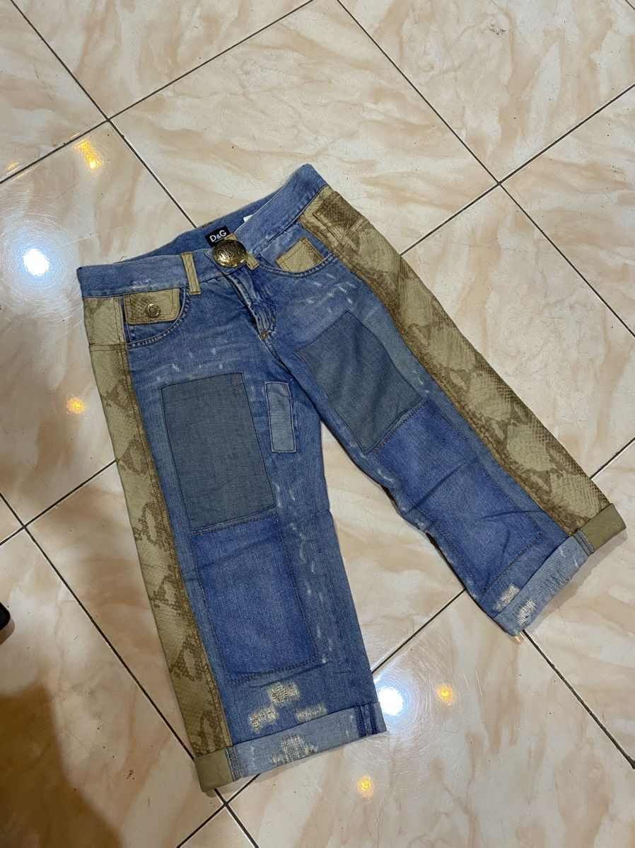 Dolce & Gabbana Short denim vintage dolce & gabbana leather Size US 30 / EU 46 - 1 Thumbnail