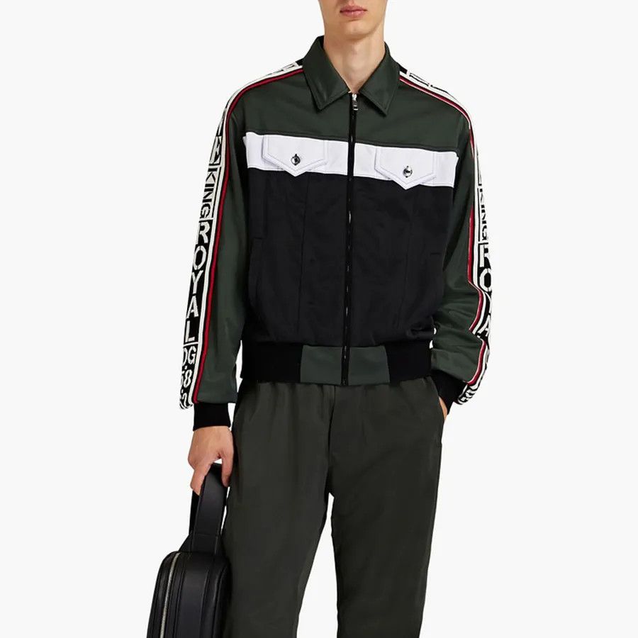 Dolce & Gabbana o1y0125 Logo Bomber Jacket in Multicolor Size US L / EU 52-54 / 3 - 2 Thumbnail