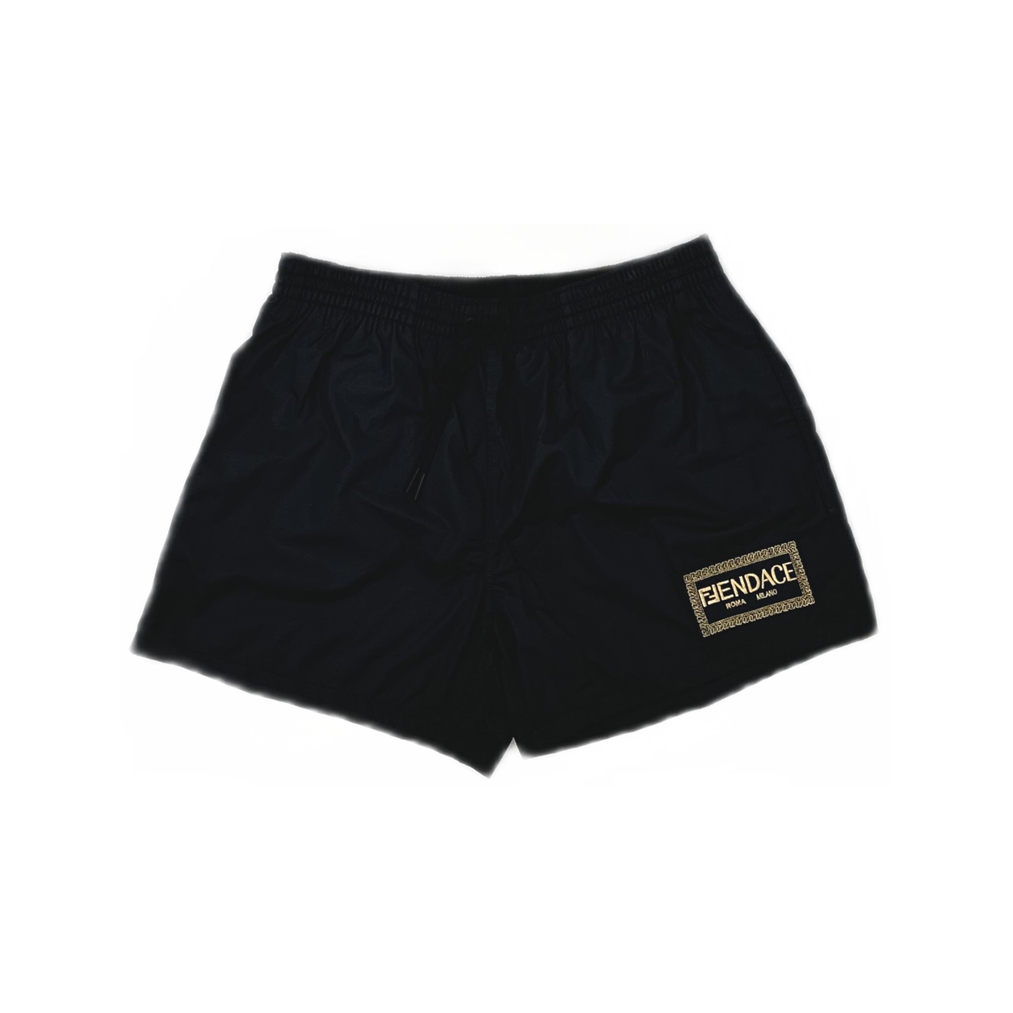 Fendi × Versace Versace x Fendi Fendace Logo Swim Shorts Size 32 Size US 32 / EU 48 - 1 Thumbnail