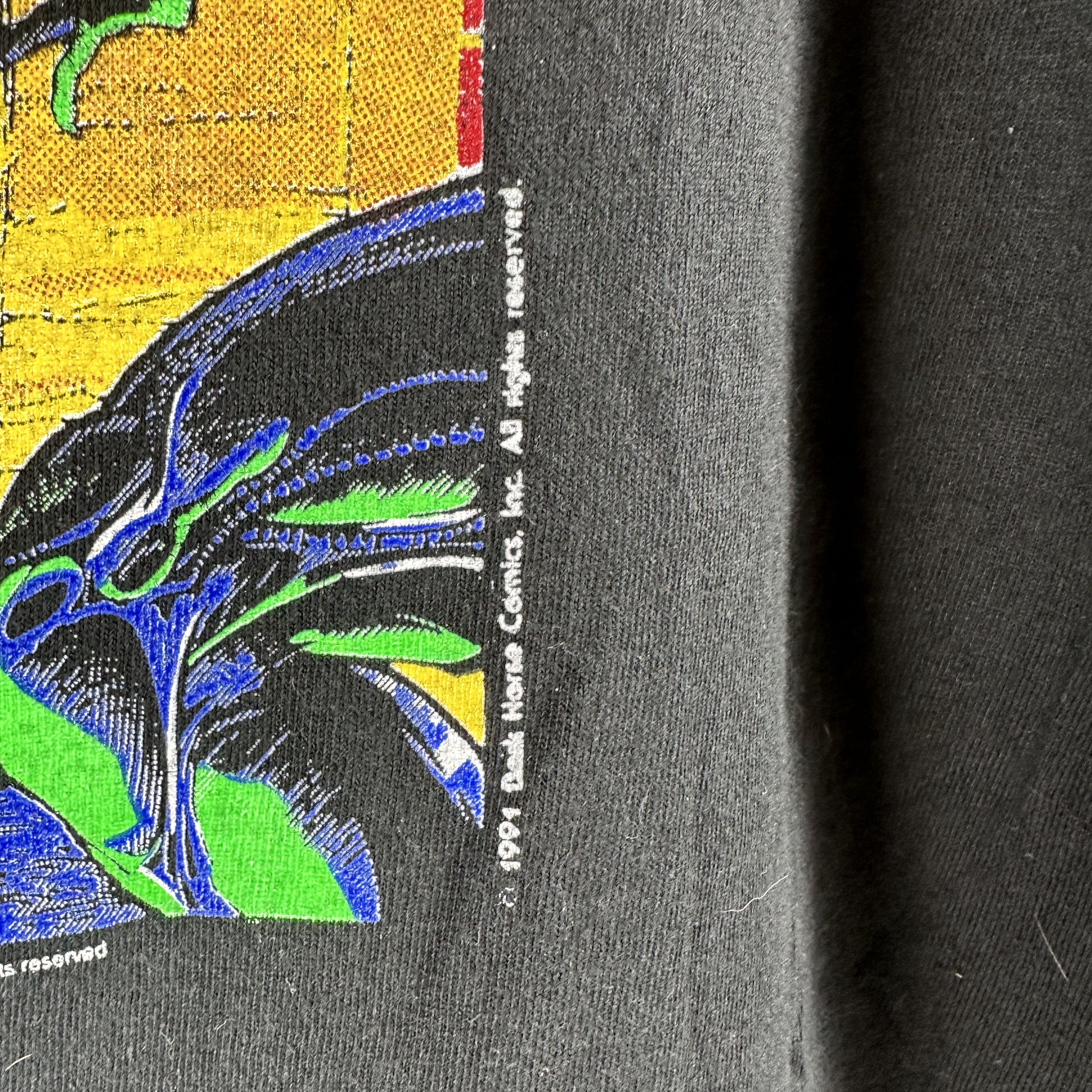 Vintage Vintage 1991 Aliens Movie Graphic Single Stitch T-Shirt Size US M / EU 48-50 / 2 - 3 Thumbnail