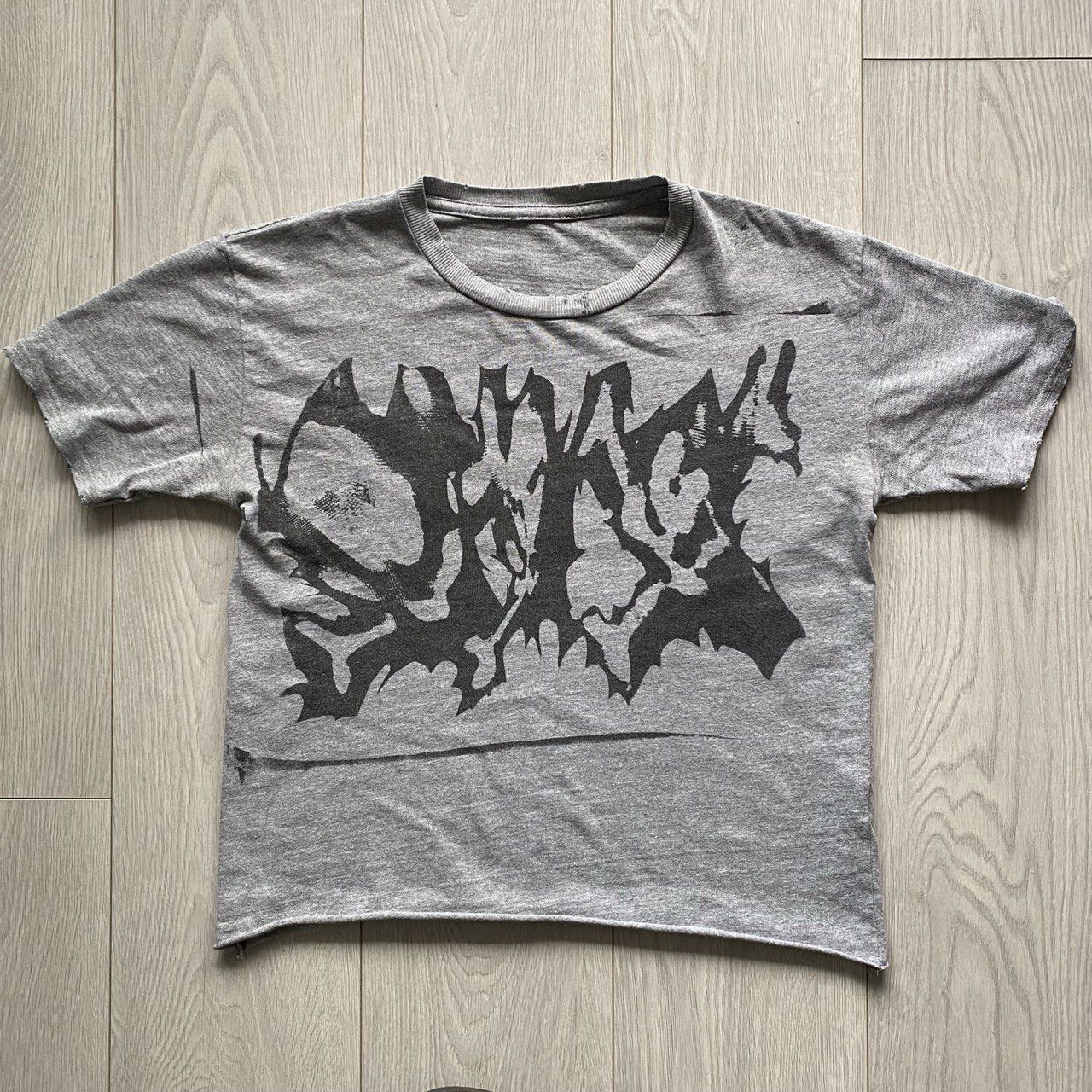 Vintage VINTAGE PUNK AVANTGARDE GRUNGE GREY TEE SKULL Size US M / EU 48-50 / 2 - 1 Preview