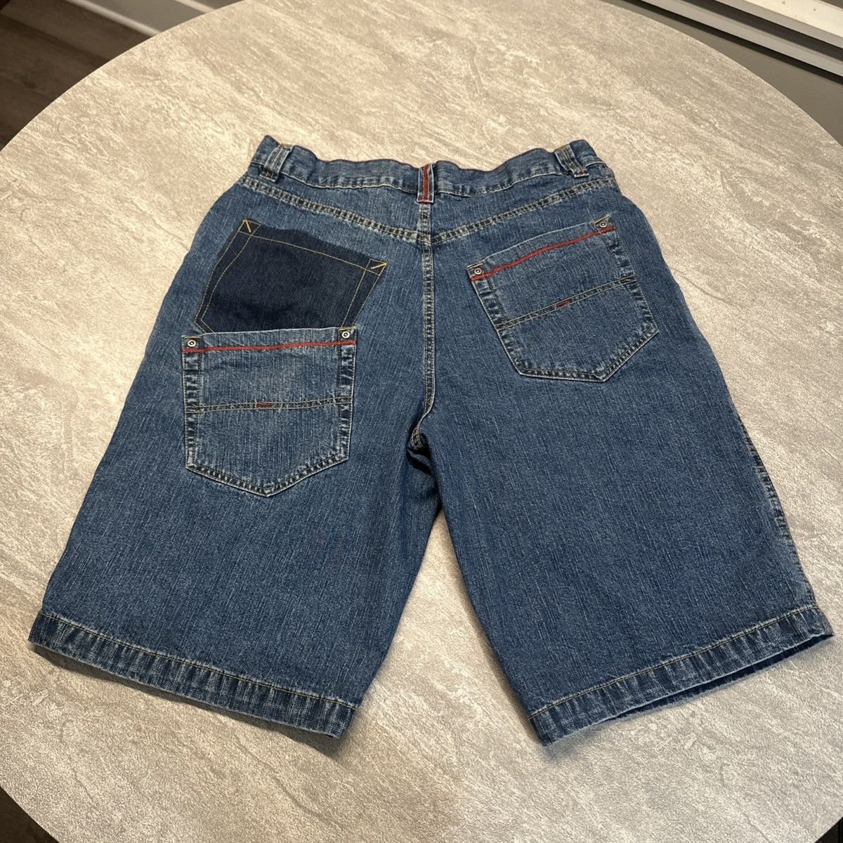 Vintage No Boundaries Jean Shorts VTG Y2K 2000 Urban Baggy Skate Hip Size US 34 / EU 50 - 9 Thumbnail