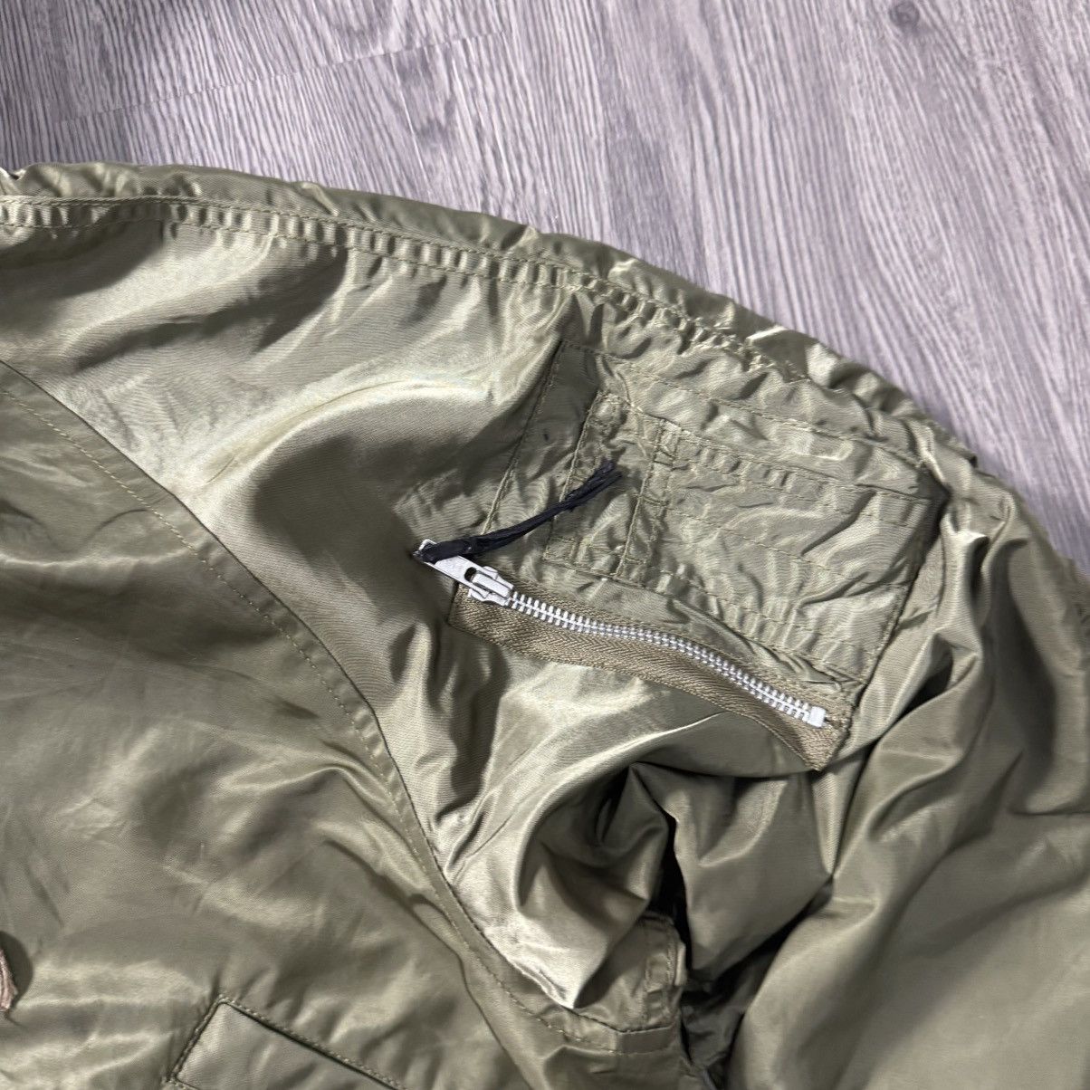 Japanese Brand Jeanasis Fur Alpha Industries Style Y2K Size US L / EU 52-54 / 3 - 7 Thumbnail