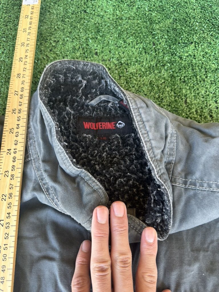 Vintage × Wolverine Wolverine Work Vest Men’s L – Gray Sherpa Lined Canvas Size US L / EU 52-54 / 3 - 5 Thumbnail