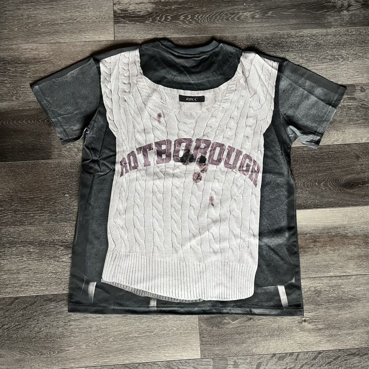 Other New Rotborough Chet Sacksman Trompe L’oeil Graphic Tee Shirt Size US L / EU 52-54 / 3 - 2 Thumbnail