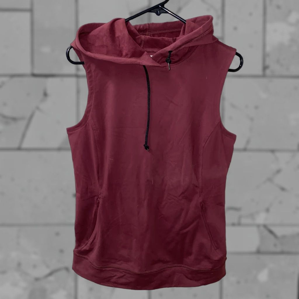 CO Duluth Men's Hoodie Vest Small Maroon Nylon Spandex Casual Sleeveless Jacket Size US S / EU 44-46 / 1 - 1 Thumbnail