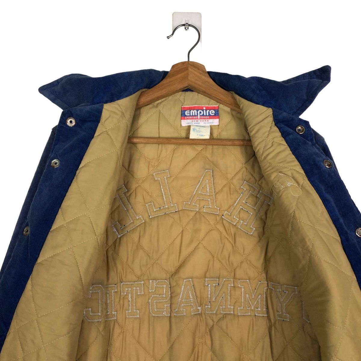 Toyo Enterprises 🔥Vintage 70s Cropped Bomber Jacket Empire Good NY UnionMade Size US XS / EU 42 / 0 - 14 Thumbnail