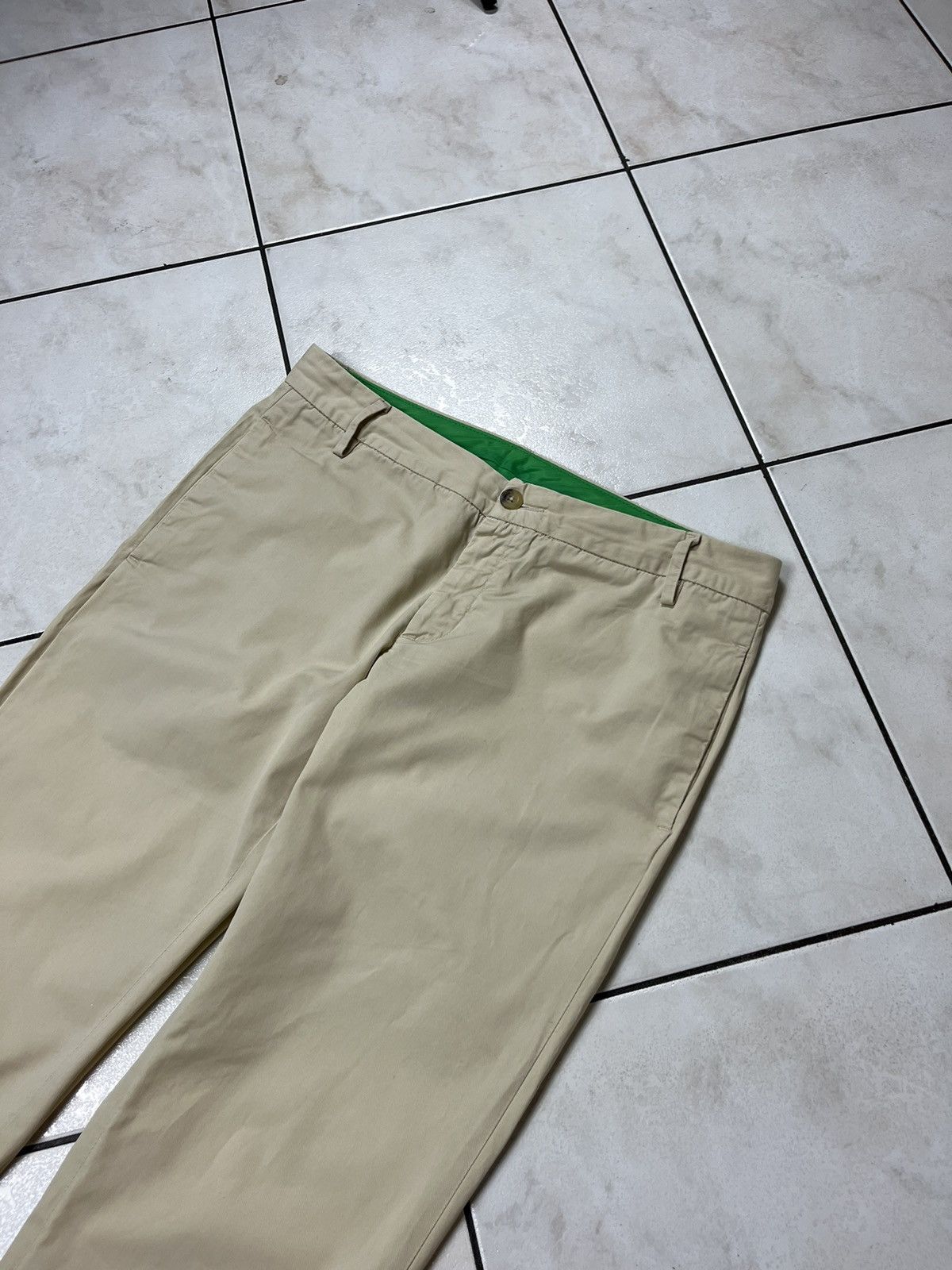 Acne Studios × Vintage Vintage Acne Studios gin beige chino pants classic casual Size US 30 / EU 46 - 6 Thumbnail