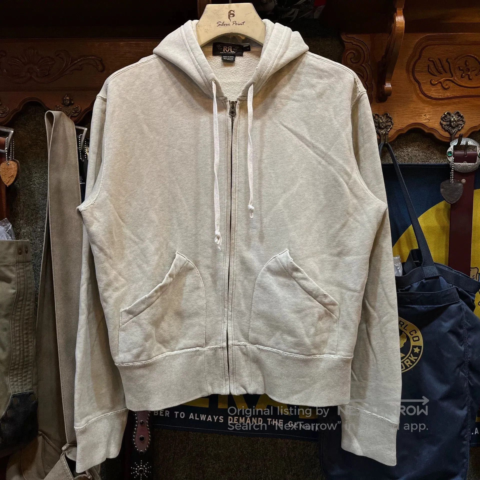 RRL Ralph Lauren rrl vintage-style zip-up hoodie. Size US M / EU 48-50 / 2 - 1 Thumbnail