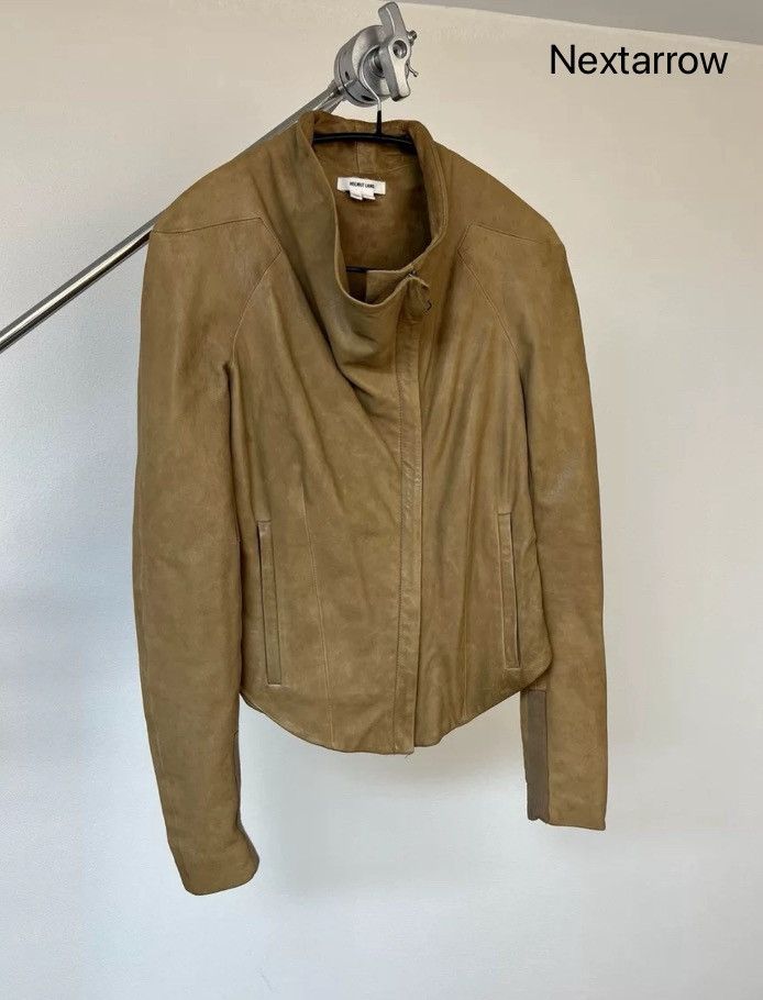 Helmut Lang Helmut lang collar leather jacket 2412-Nextarrow Size US S / EU 44-46 / 1 - 1 Thumbnail
