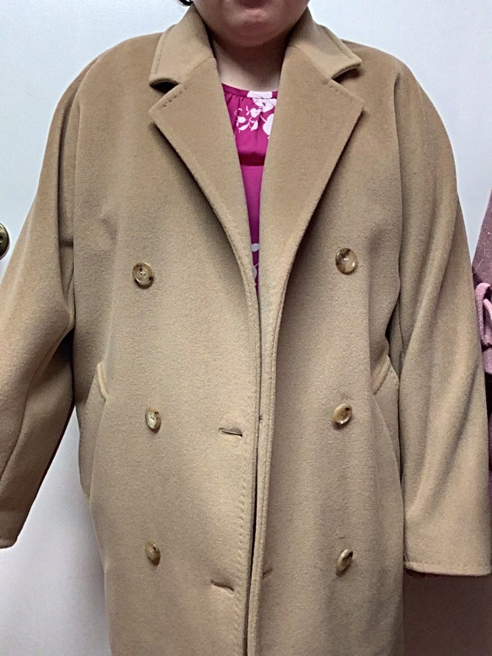 Max Mara Max Mara 101801 Rebus Short Coat in Tan Size L / US 10 / IT 46 - 1 Thumbnail