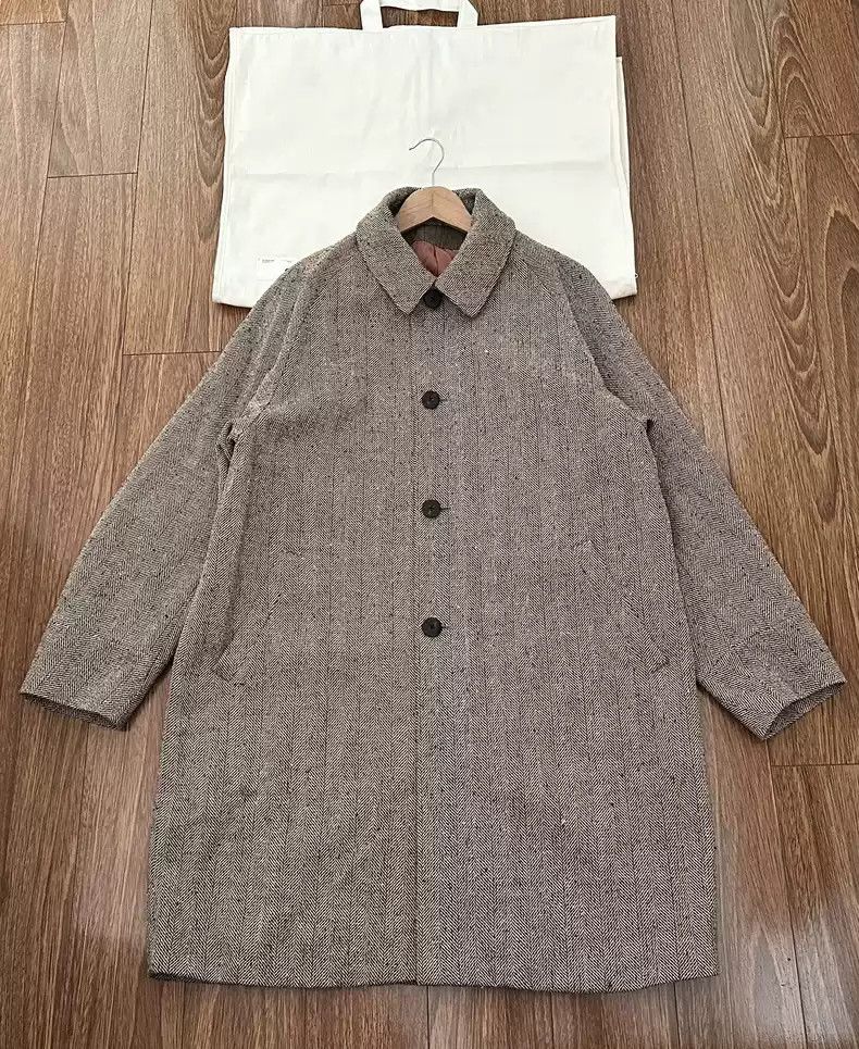 Visvim VISVIM REMI COAT HB TWEED 22AW Kibata | Grailed